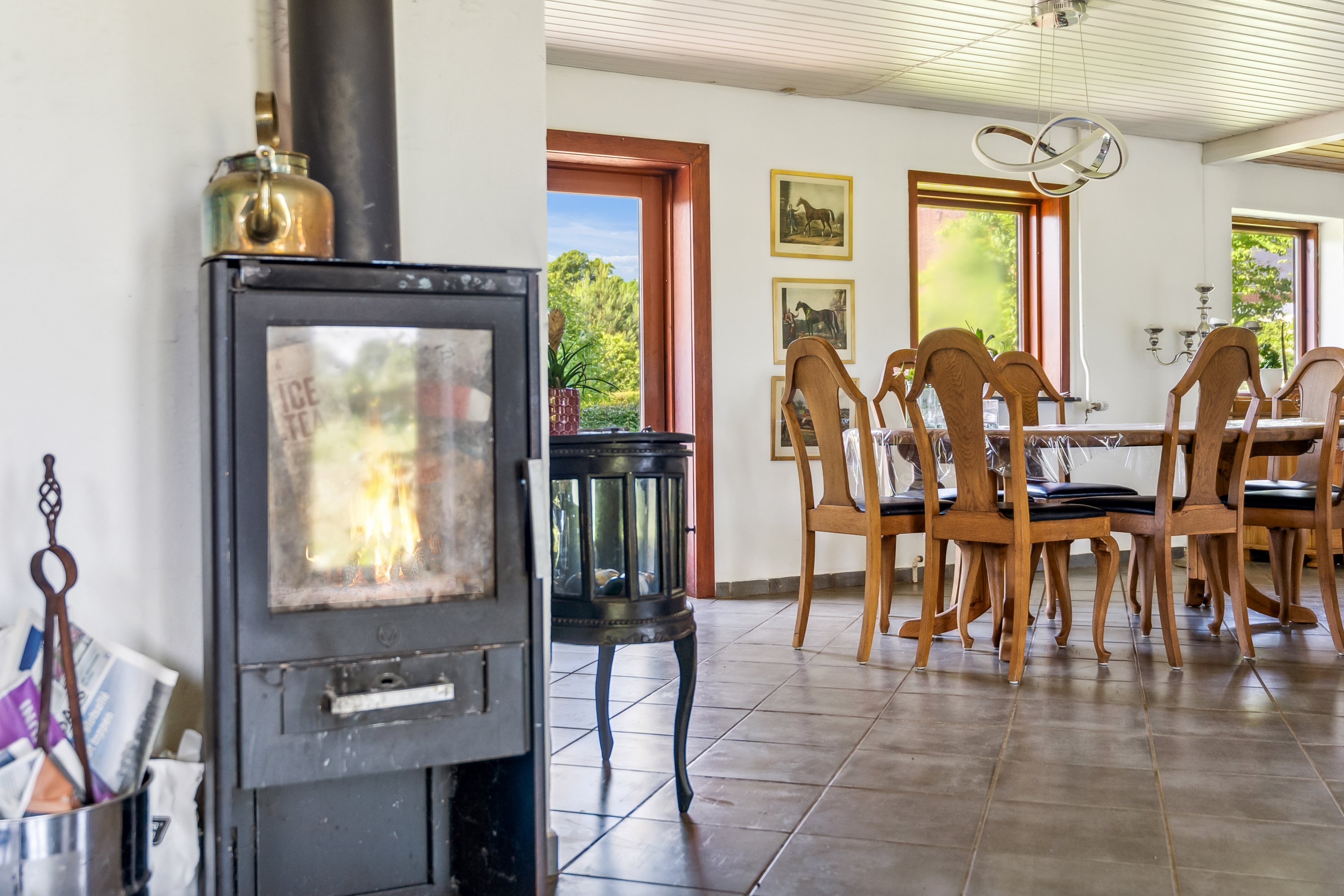 Fremhævet spisestue billede i fuldskærmstilstand. Billede af Kragelundvej 6, Hvorslev, 8860 Ulstrup