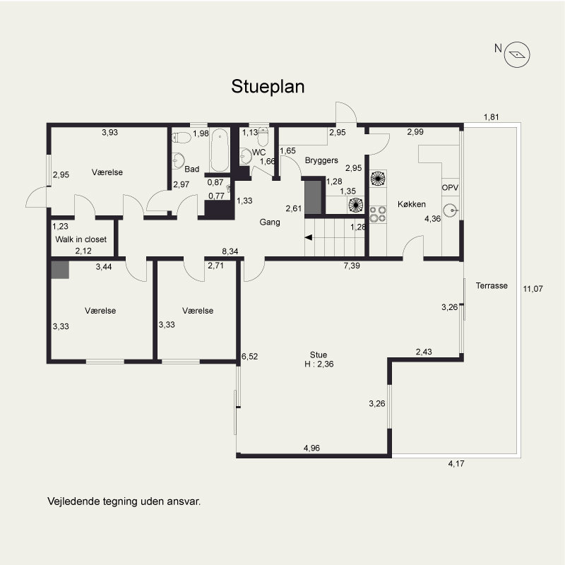 Plantegninger billede af Ahornvænget 41, 8362 Hørning