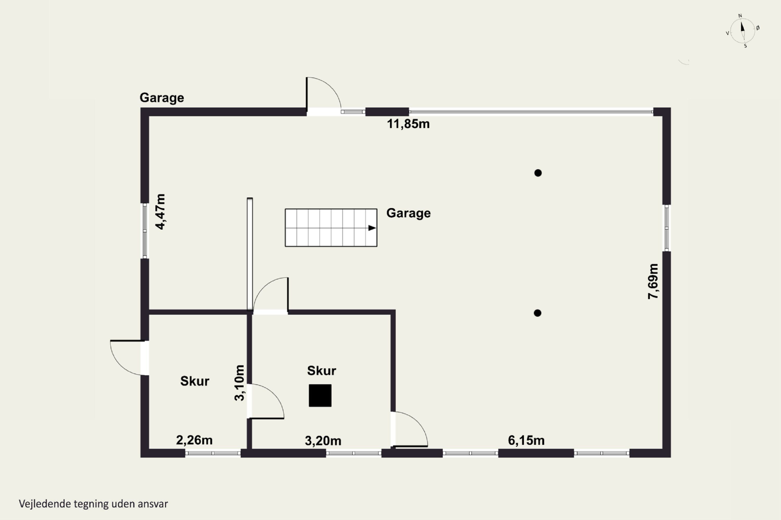 Plantegninger billede af Solbakkevej 12, 5874 Hesselager