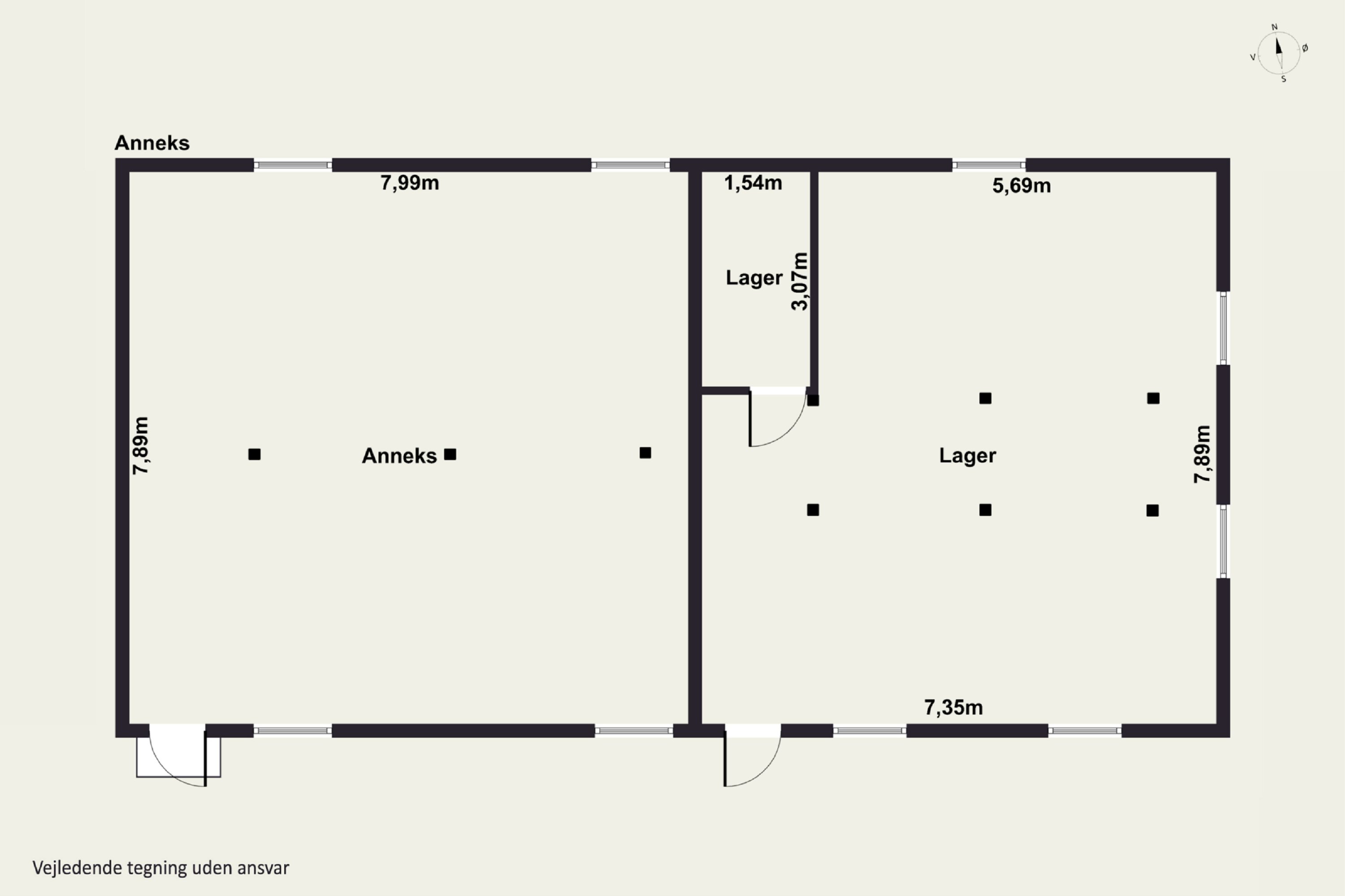 Plantegninger billede af Solbakkevej 12, 5874 Hesselager