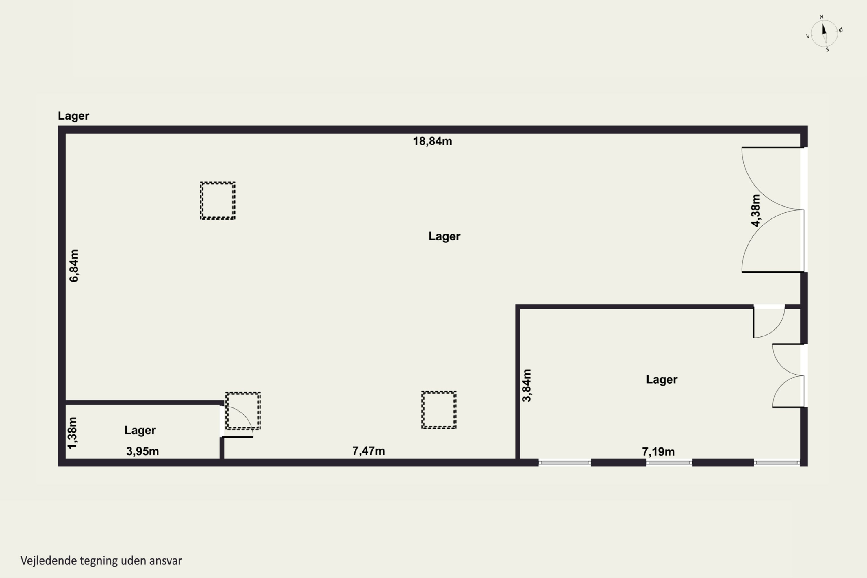Plantegninger billede af Solbakkevej 12, 5874 Hesselager