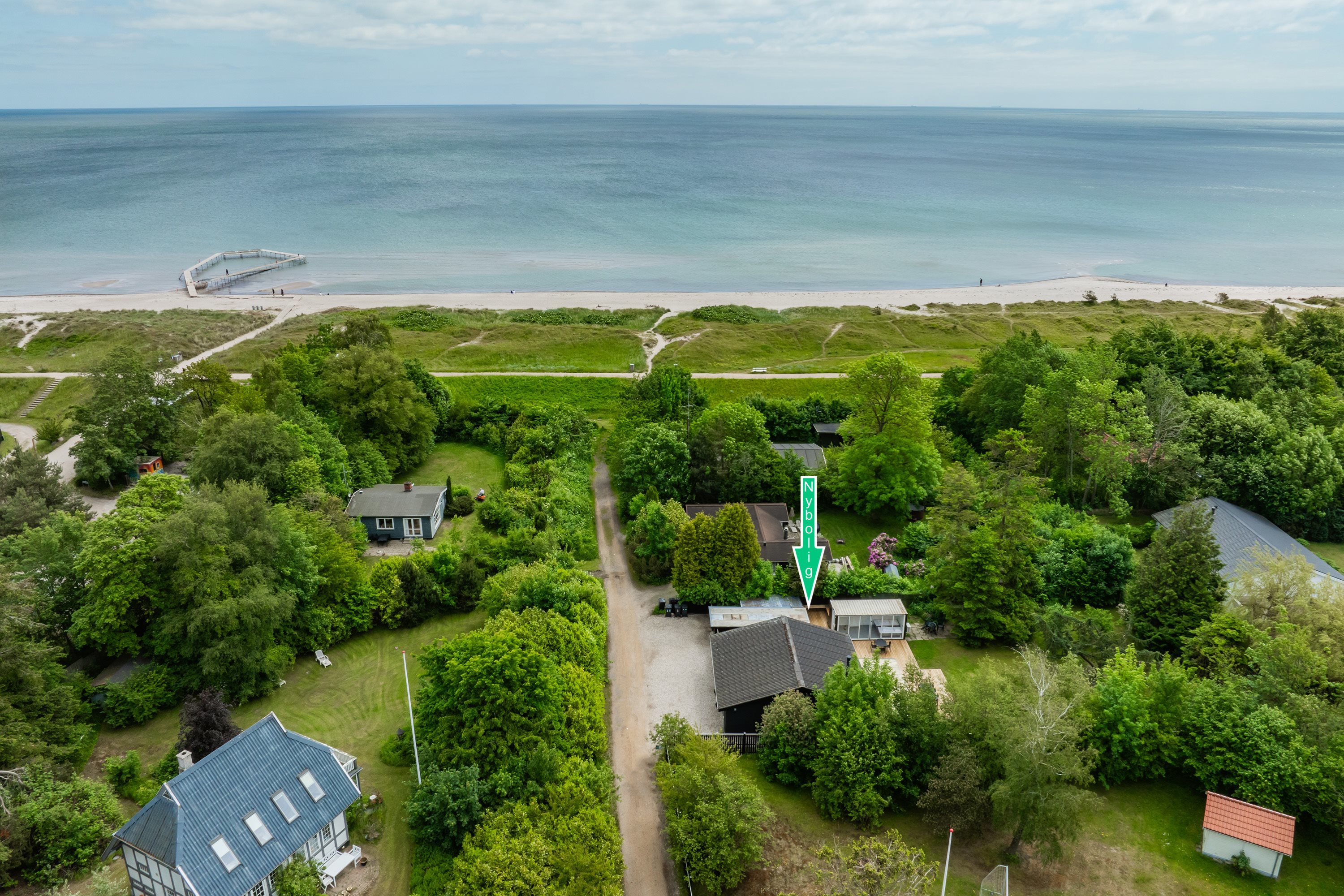 Fremhævet  billede i fuldskærmstilstand. Billede af Bregnestien 4, 4873 Væggerløse