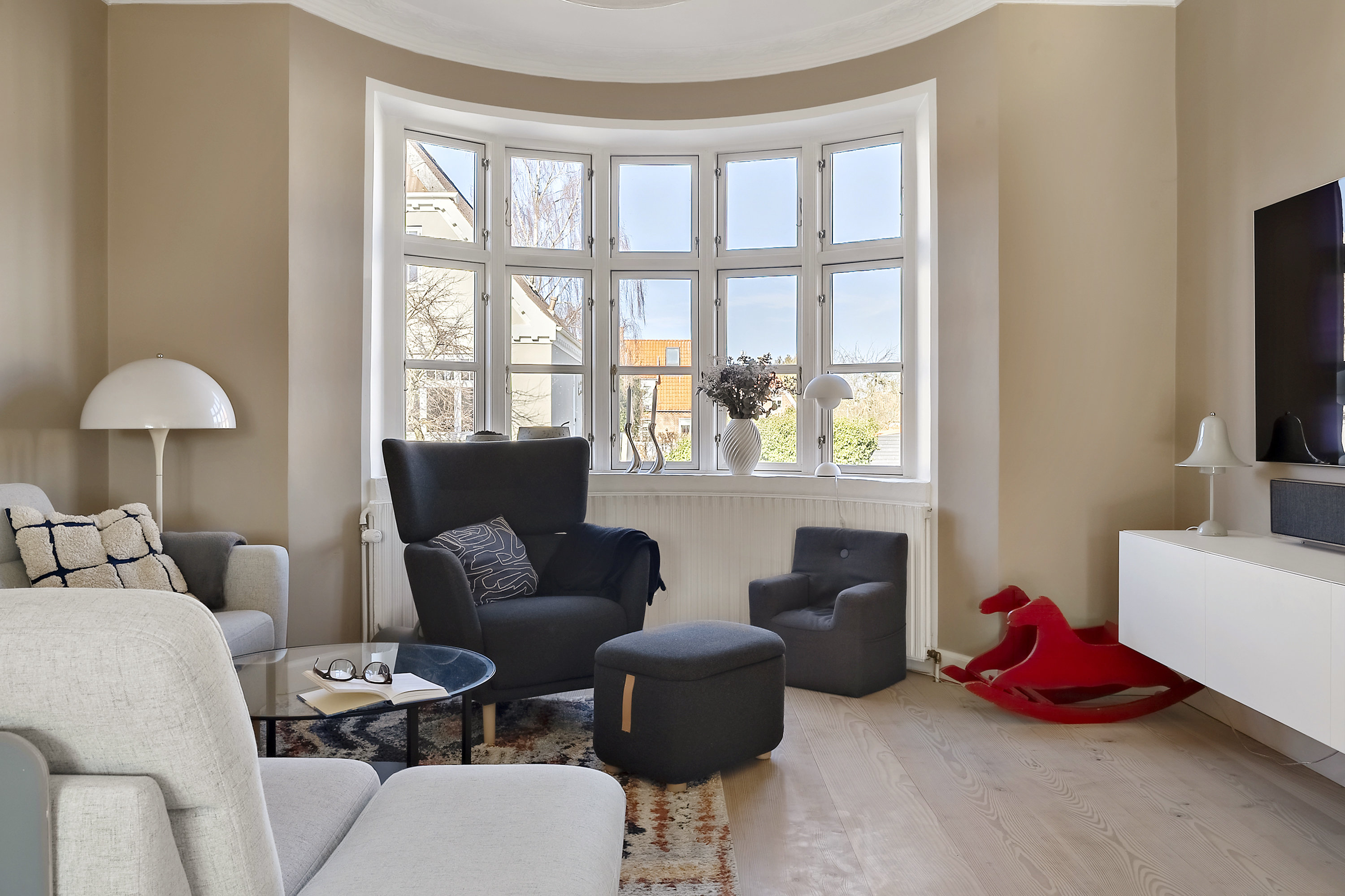 Fremhævet stue billede i fuldskærmstilstand. Billede af Odinsgade 18, 8700 Horsens