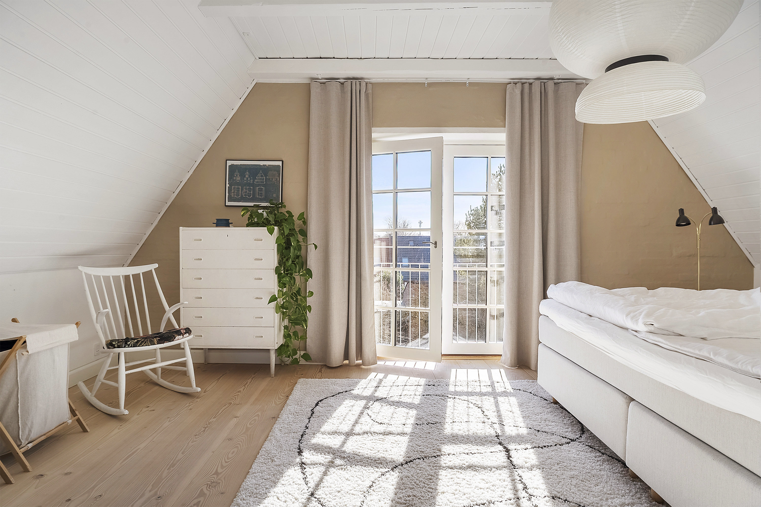 Fremhævet soveværelse billede i fuldskærmstilstand. Billede af Odinsgade 18, 8700 Horsens