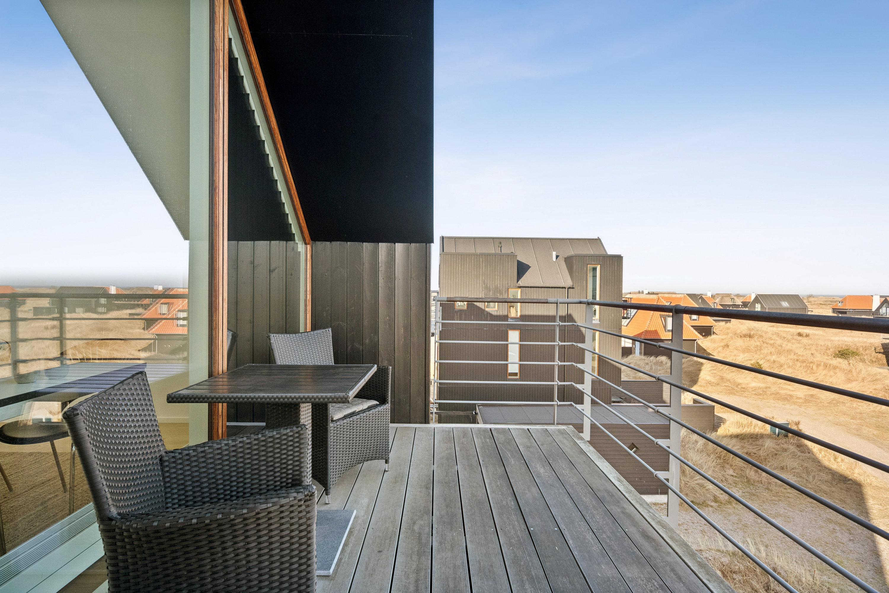Fremhævet terrasse billede i fuldskærmstilstand. Billede af Strandklit 152, 9990 Skagen