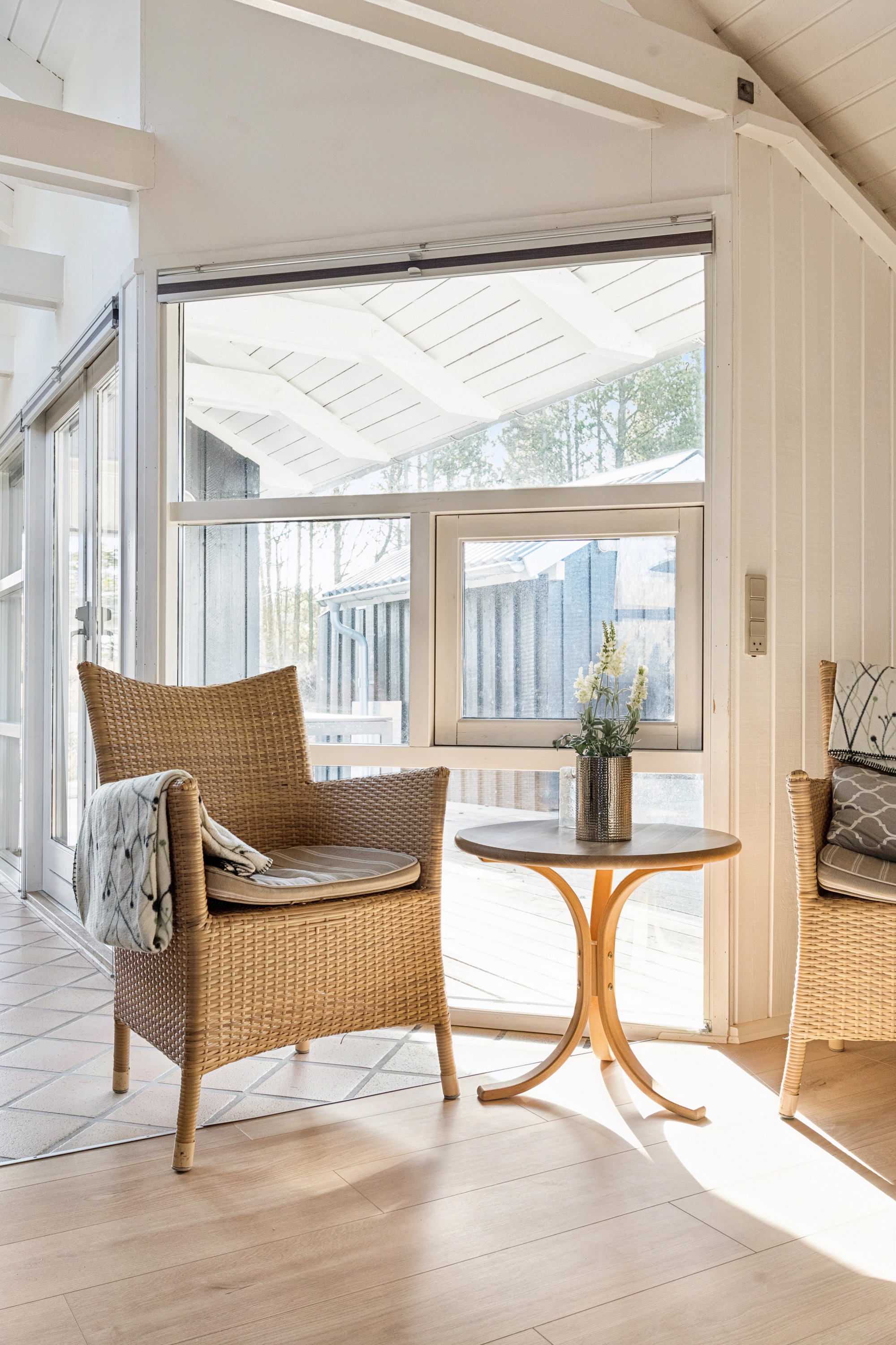 Fremhævet stue billede i fuldskærmstilstand. Billede af Elvervej 58, Napstjert, 9982 Ålbæk