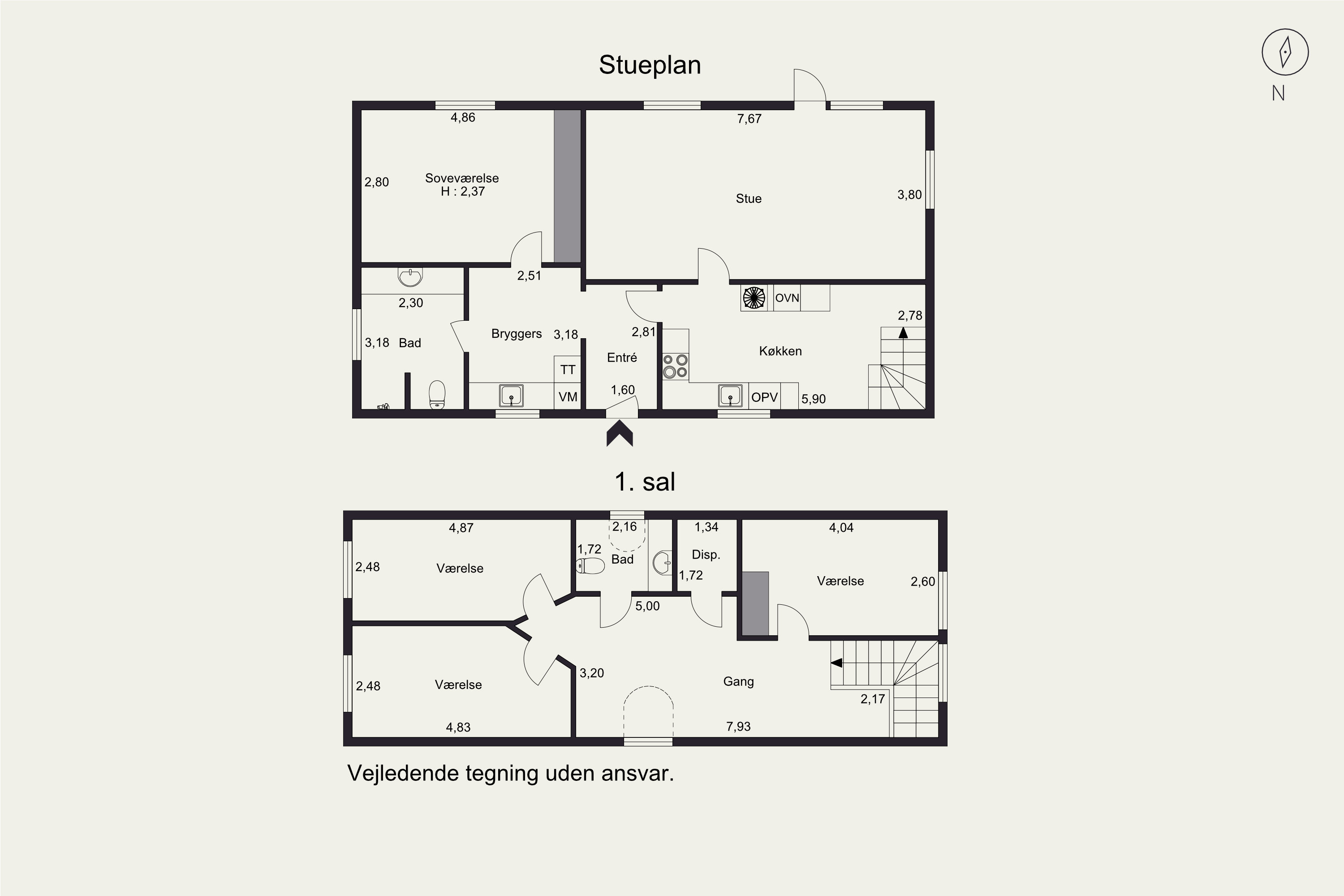 Plantegninger billede af Havnevej 4, Snaptun, 7130 Juelsminde