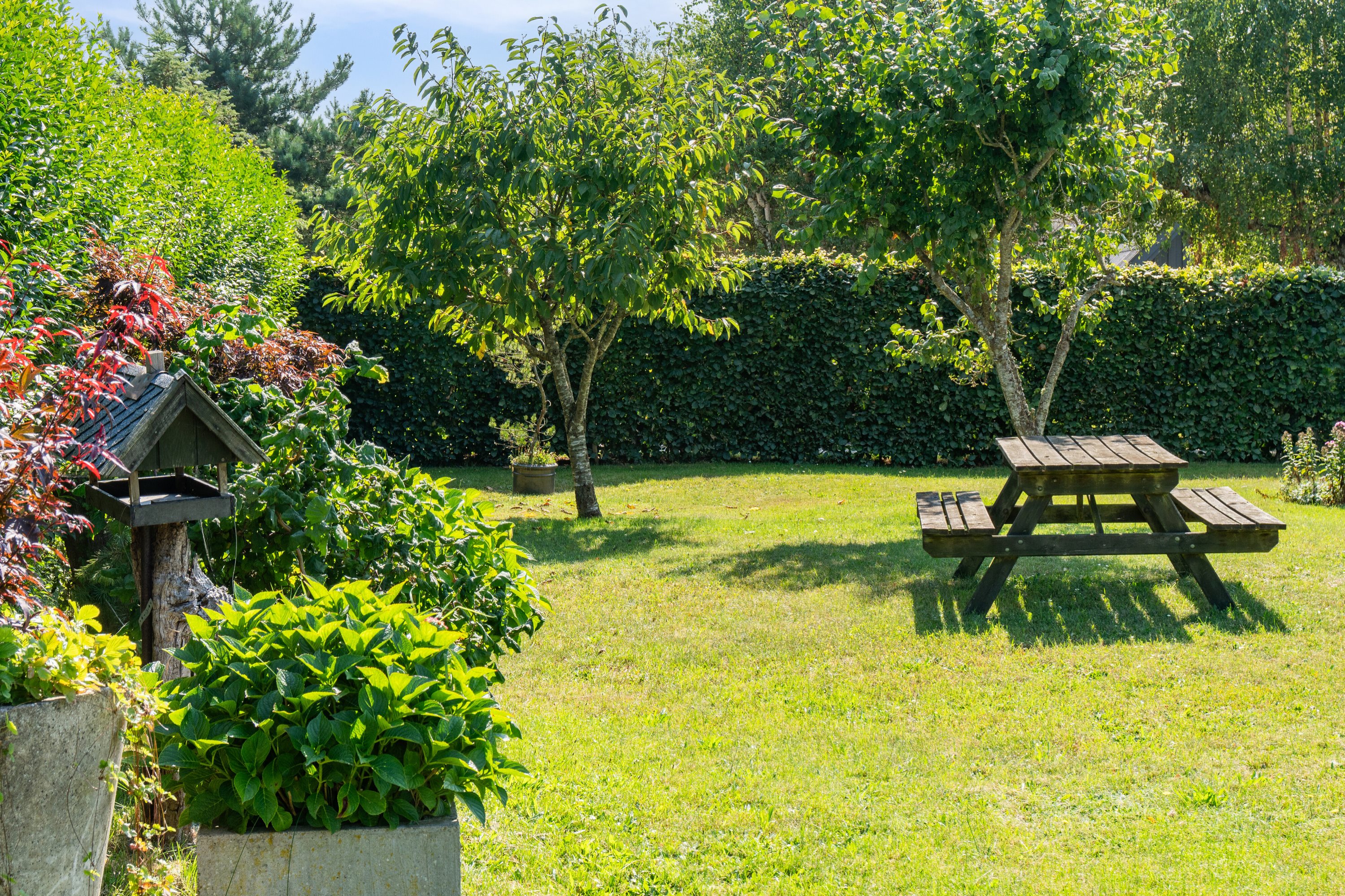 Fremhævet terrasse billede i fuldskærmstilstand. Billede af Lærkevej 34, Ellinge Lyng, 4560 Vig