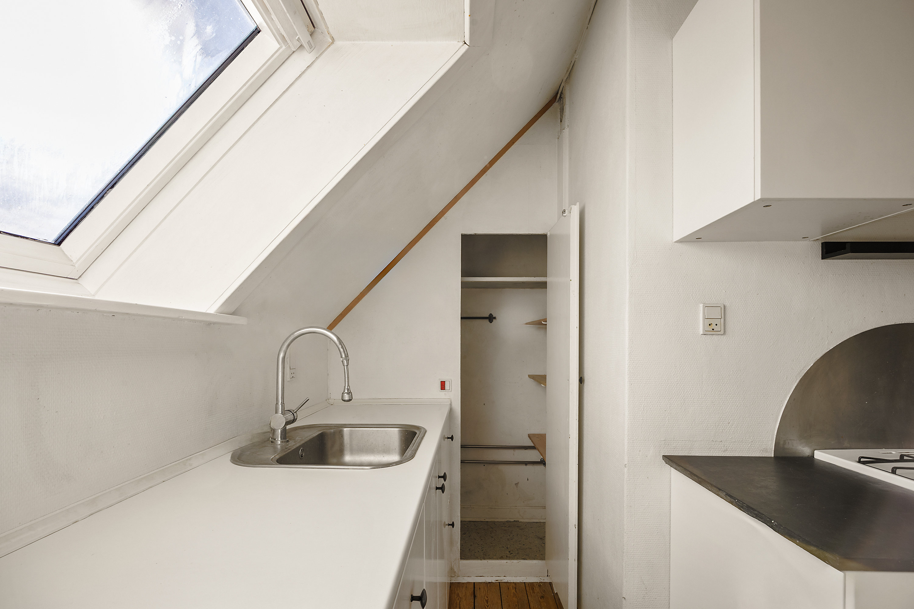 Fremhævet køkken billede i fuldskærmstilstand. Billede af Mågevej 48, 3. tv., 2400 København NV