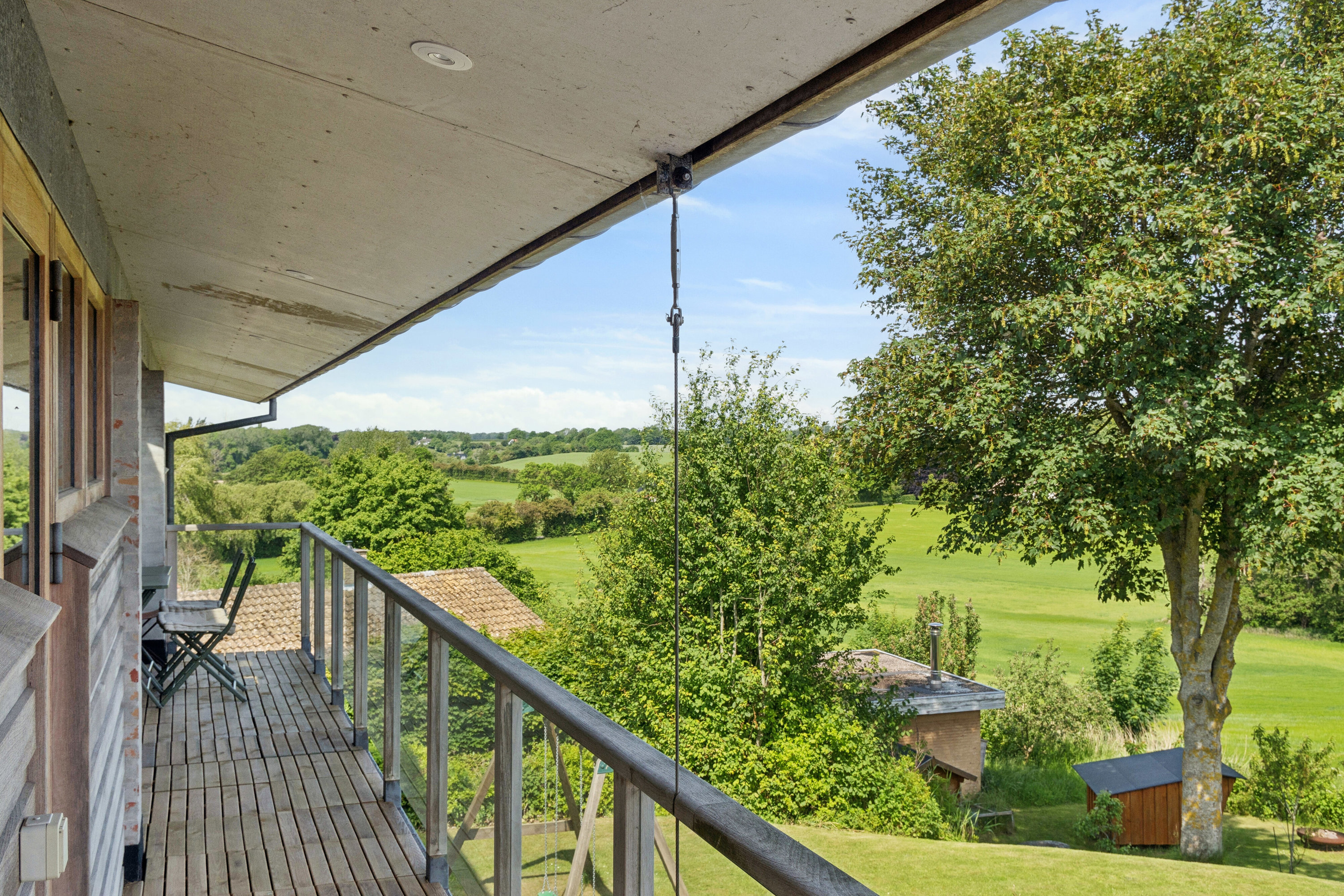 Fremhævet altan billede i fuldskærmstilstand. Billede af Rosevej 15, Ballen, 5762 Vester Skerninge