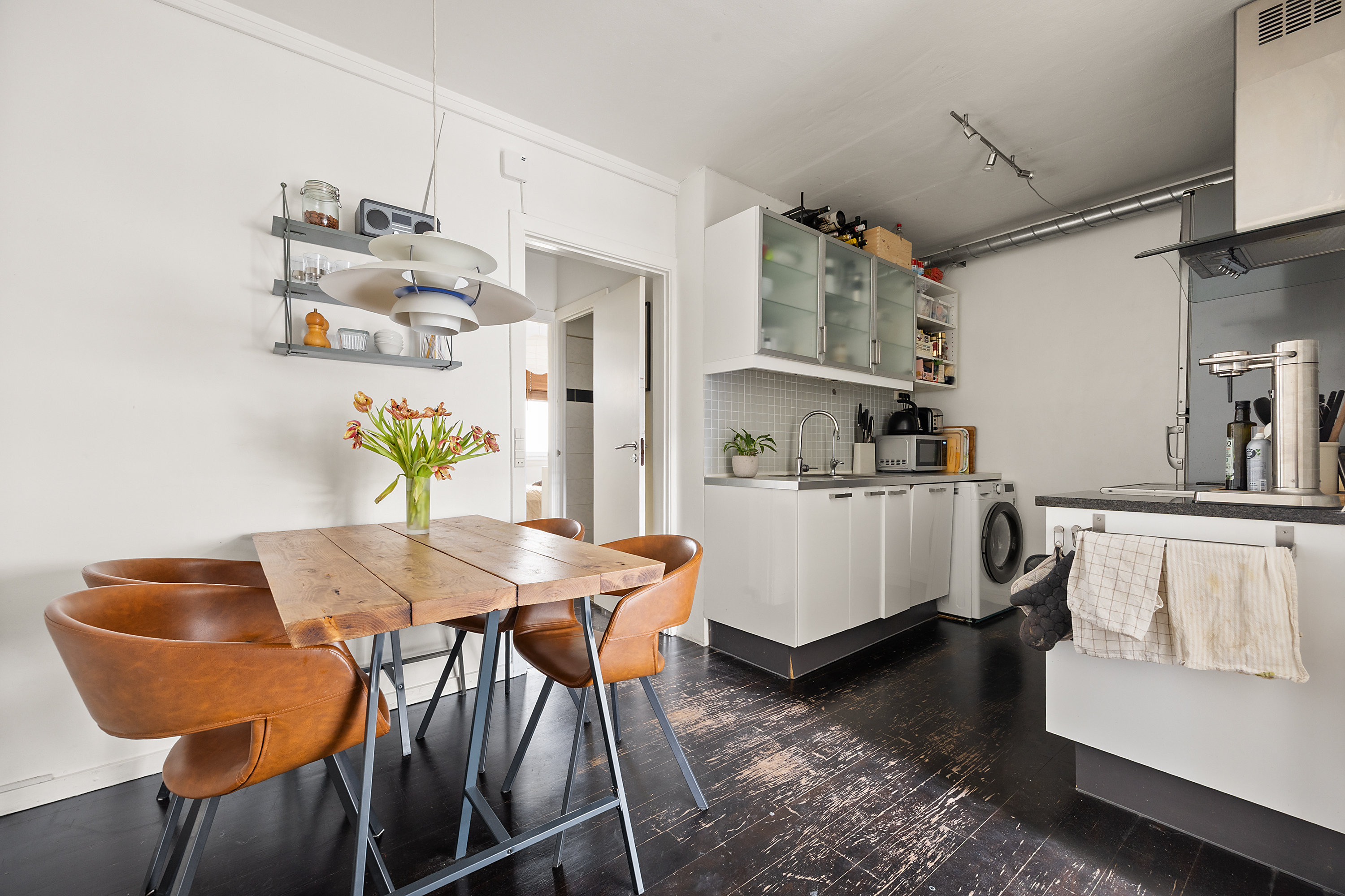 Fremhævet spisekøkken billede i fuldskærmstilstand. Billede af Matthæusgade 48B, 1. 110., 1666 København V