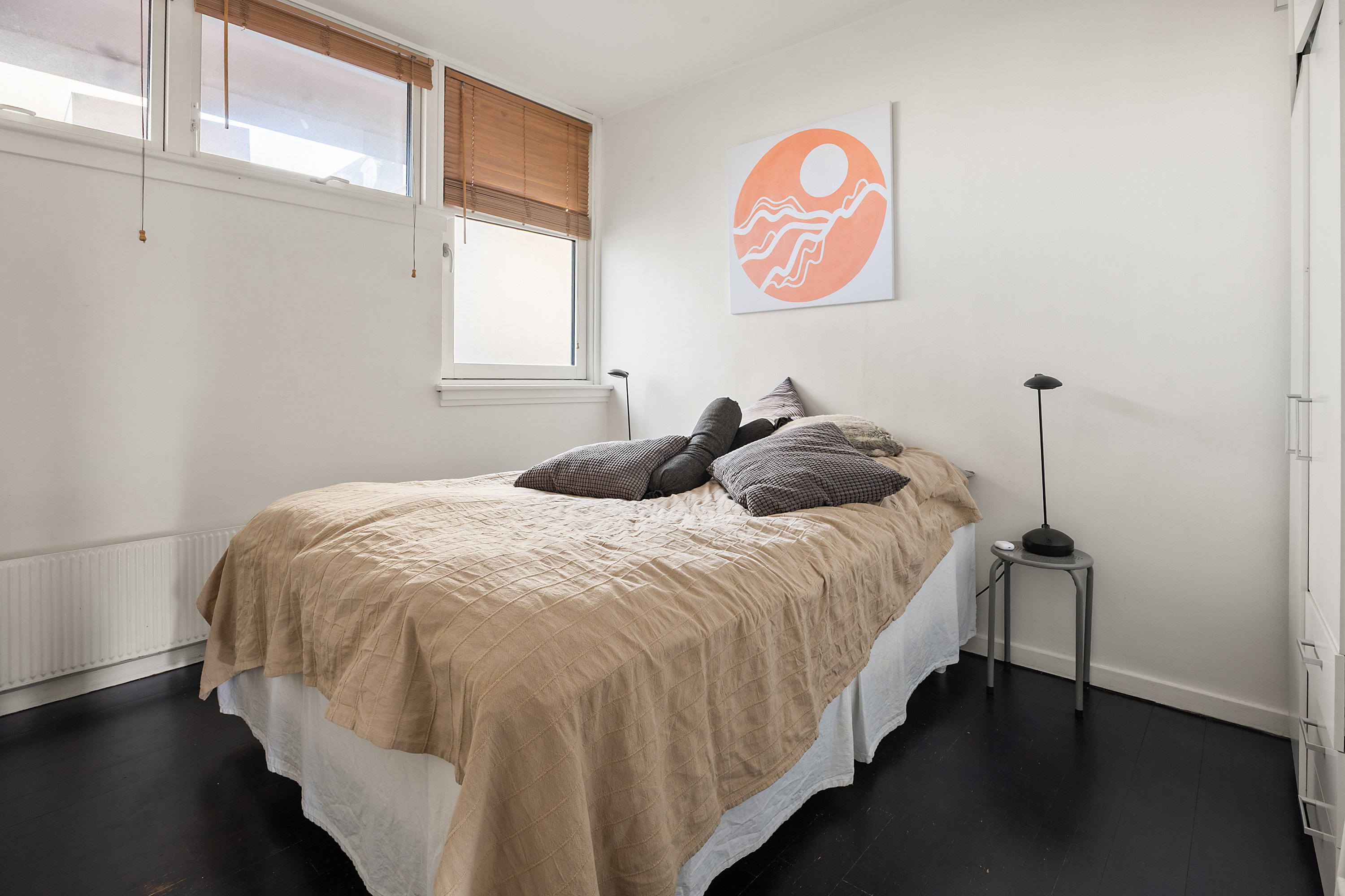 Fremhævet soveværelse billede i fuldskærmstilstand. Billede af Matthæusgade 48B, 1. 110., 1666 København V