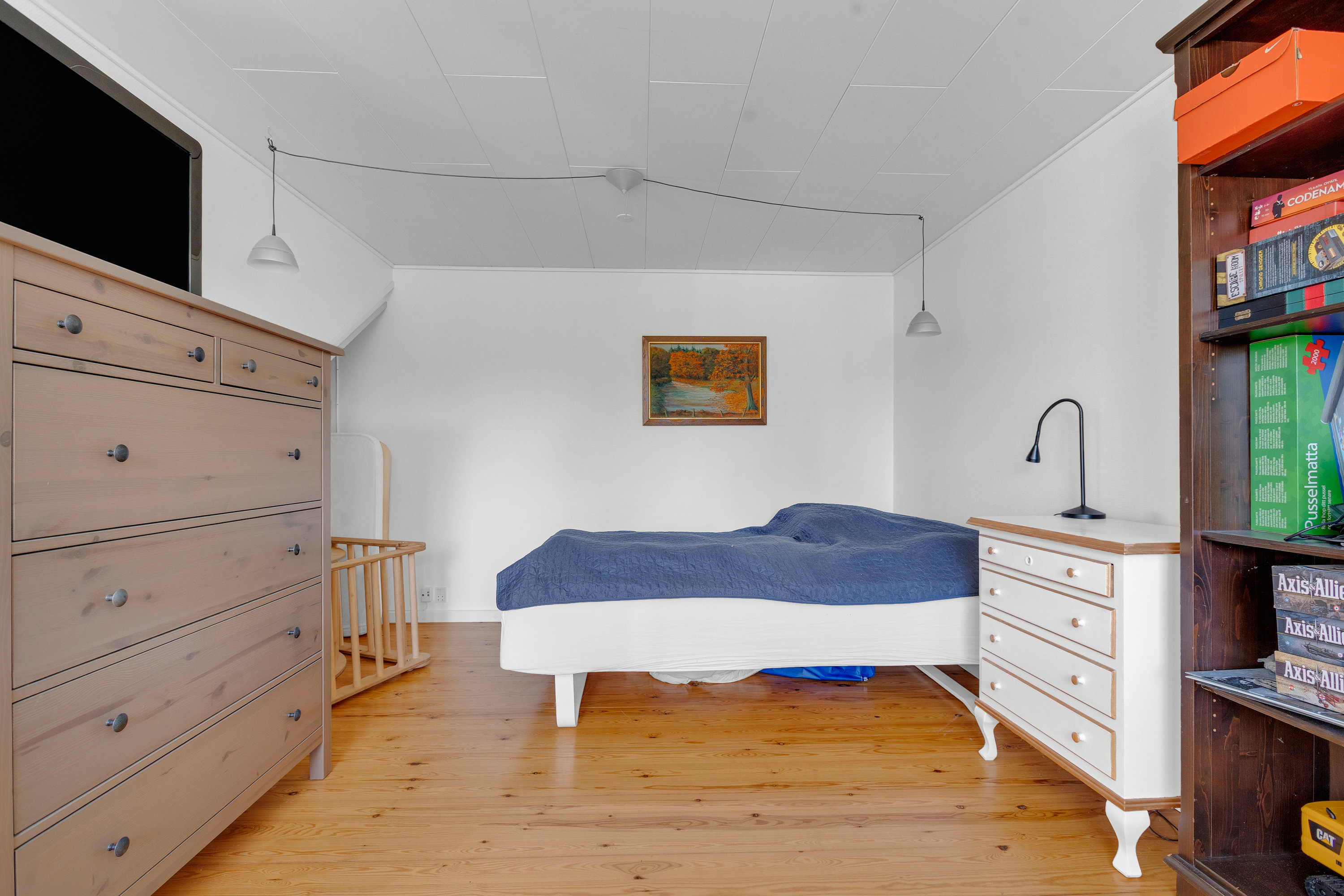 Fremhævet soveværelse billede i fuldskærmstilstand. Billede af Søndervej 15B, 2750 Ballerup