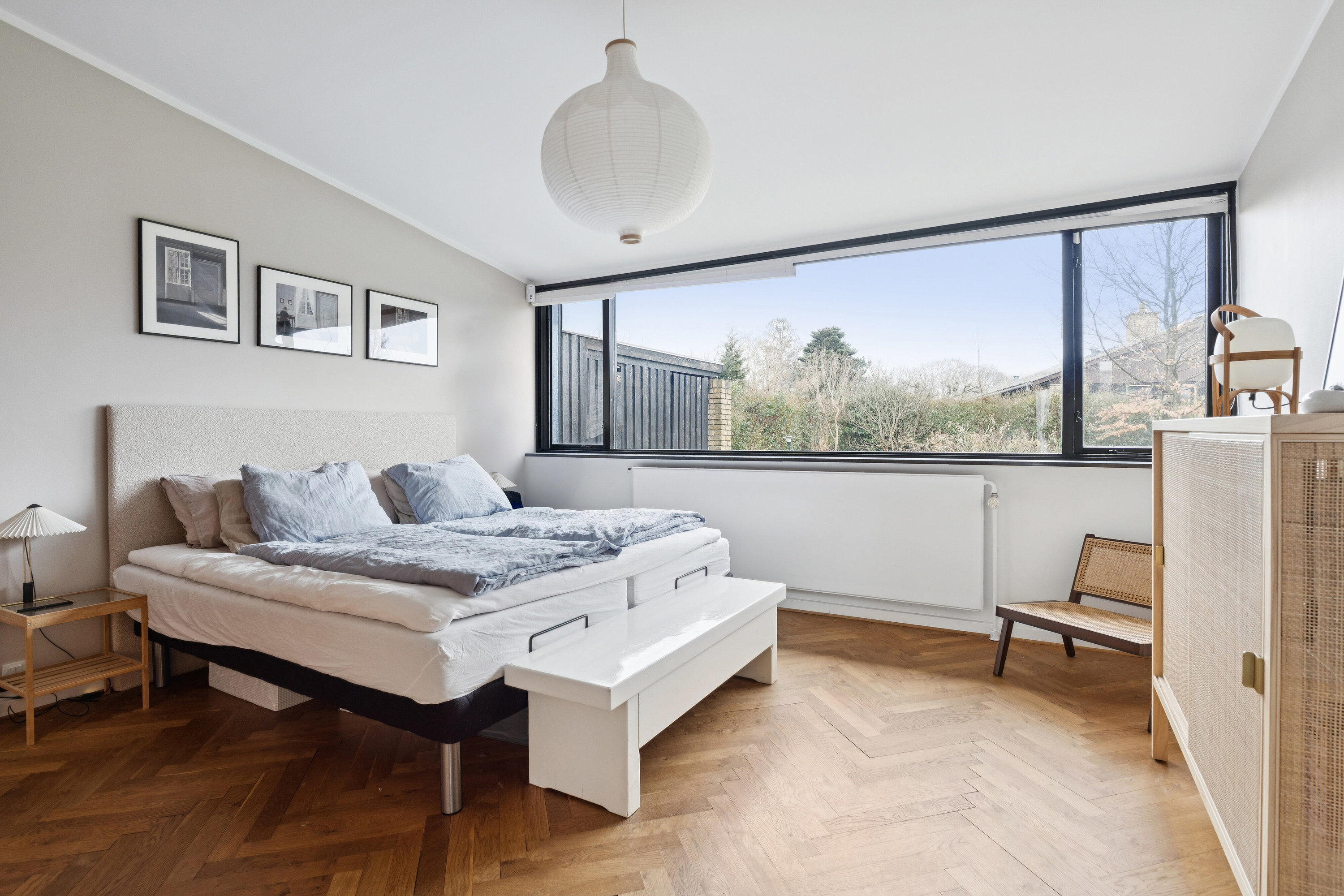 Fremhævet soveværelse billede i fuldskærmstilstand. Billede af Hvidegårdsparken 85, 2800 Kongens Lyngby