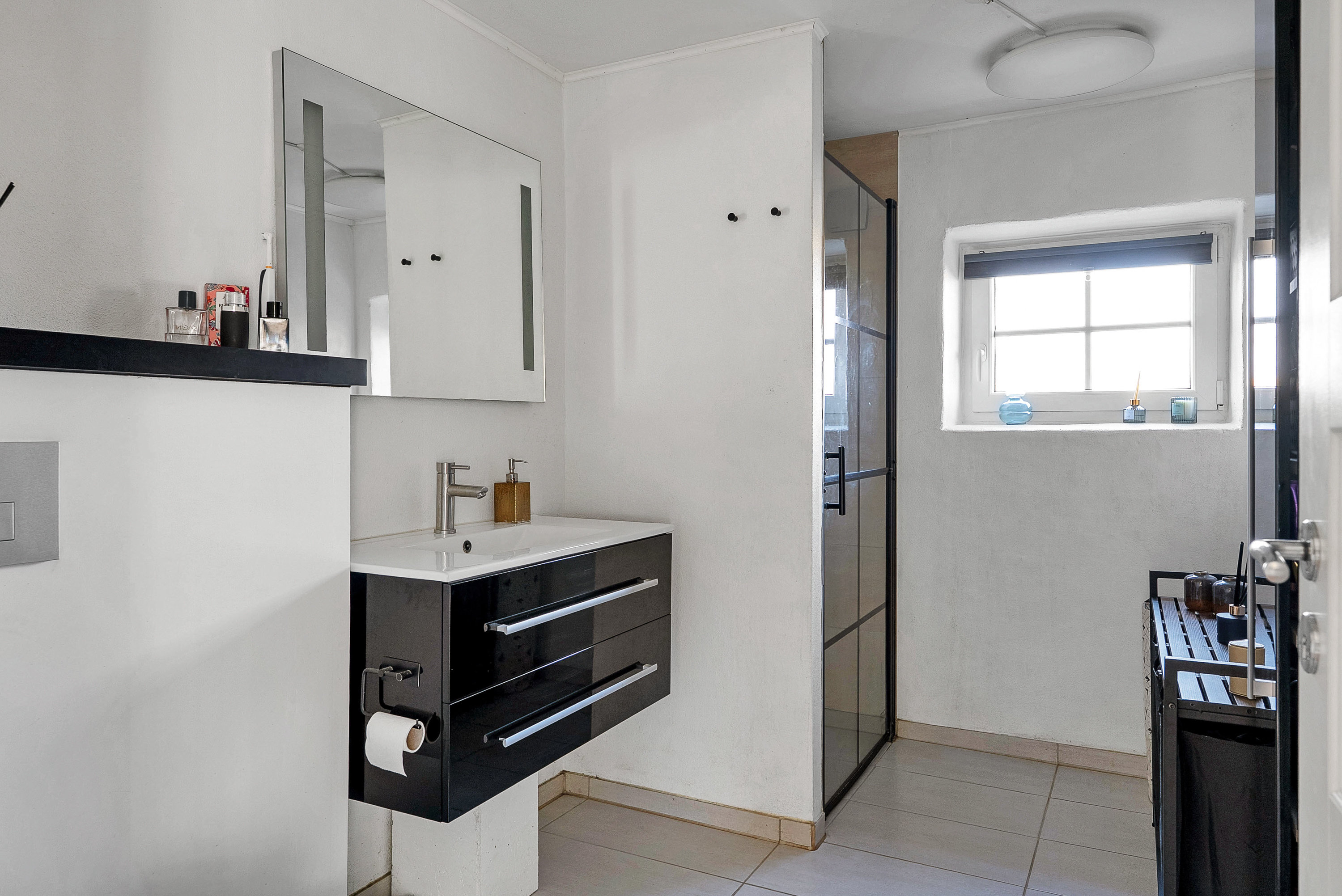 Fremhævet badeværelse billede i fuldskærmstilstand. Billede af Rostrupvej 83, 5471 Søndersø