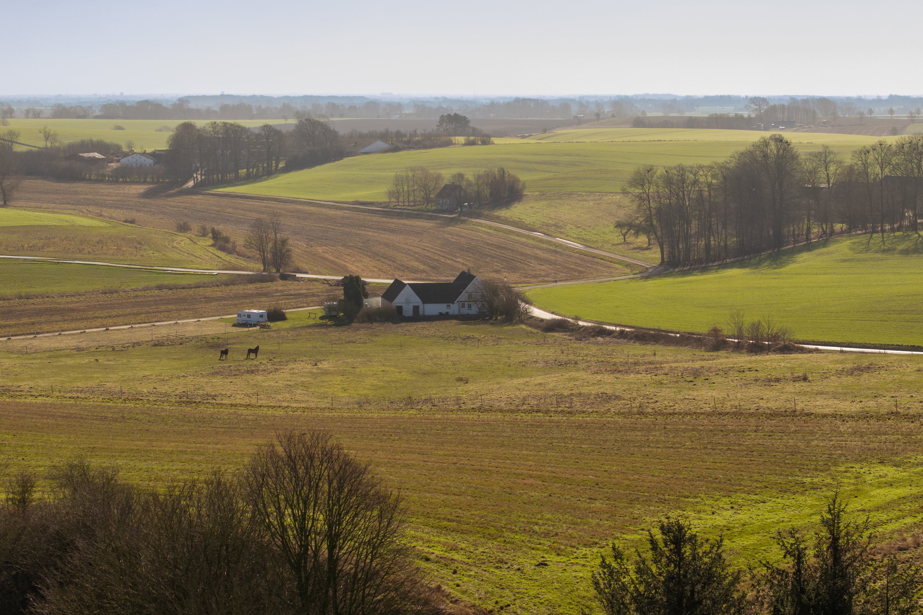 Fremhævet luftfoto billede i fuldskærmstilstand. Billede af Rostrupvej 83, 5471 Søndersø