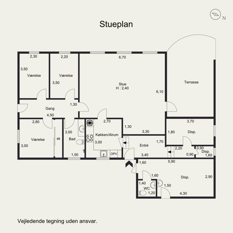 Plantegninger billede af Starup Kirkevej 5, Starup, 6100 Haderslev