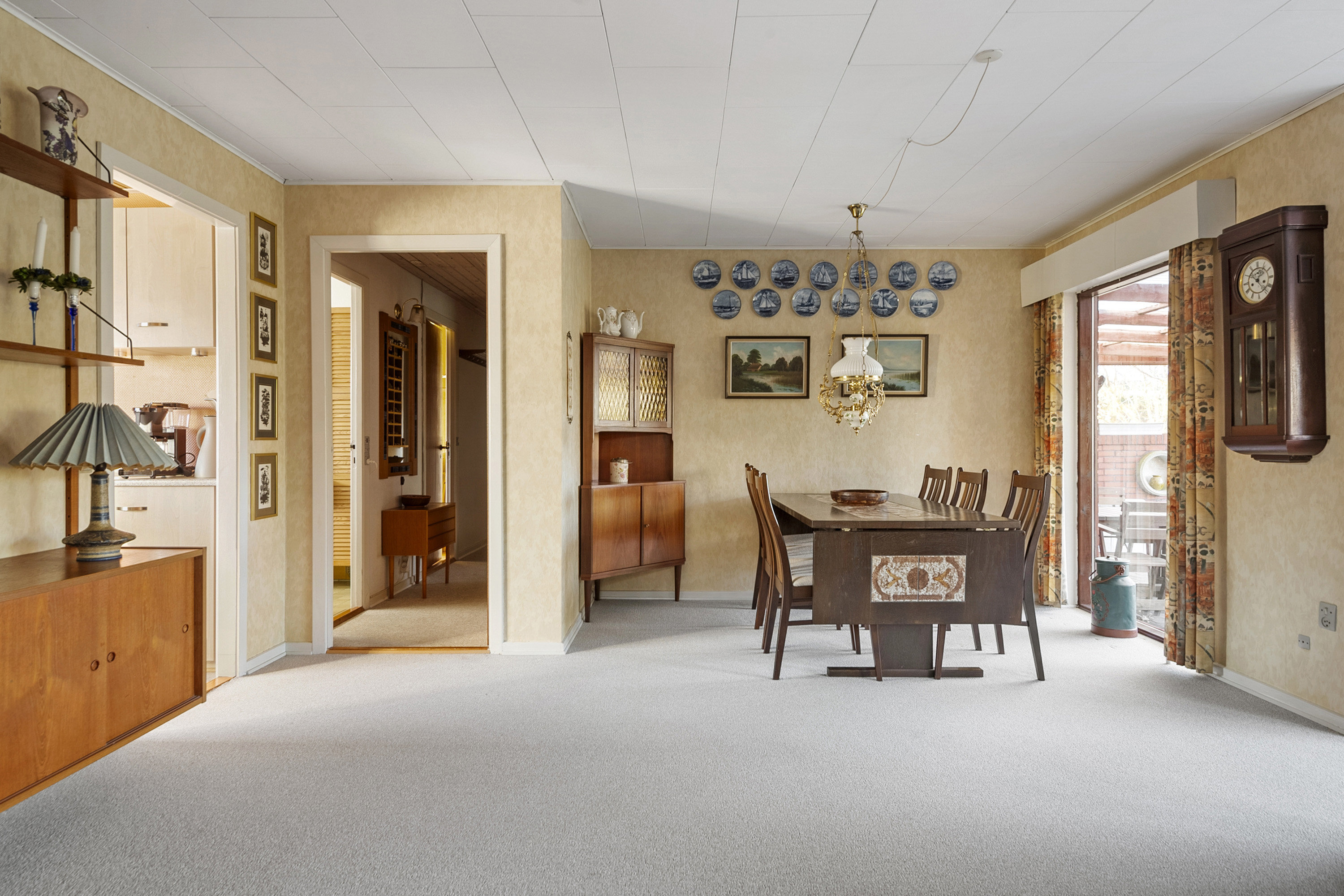 Fremhævet spisestue billede i fuldskærmstilstand. Billede af Løgstørvej 4, 6700 Esbjerg