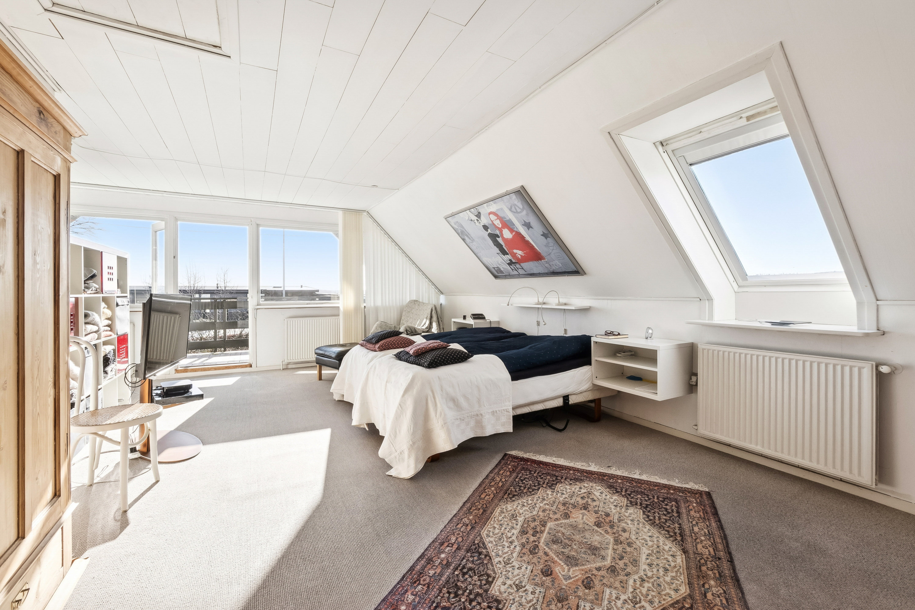 Fremhævet stue billede i fuldskærmstilstand. Billede af Lyngbjergvej 47, Faarup, 7900 Nykøbing M