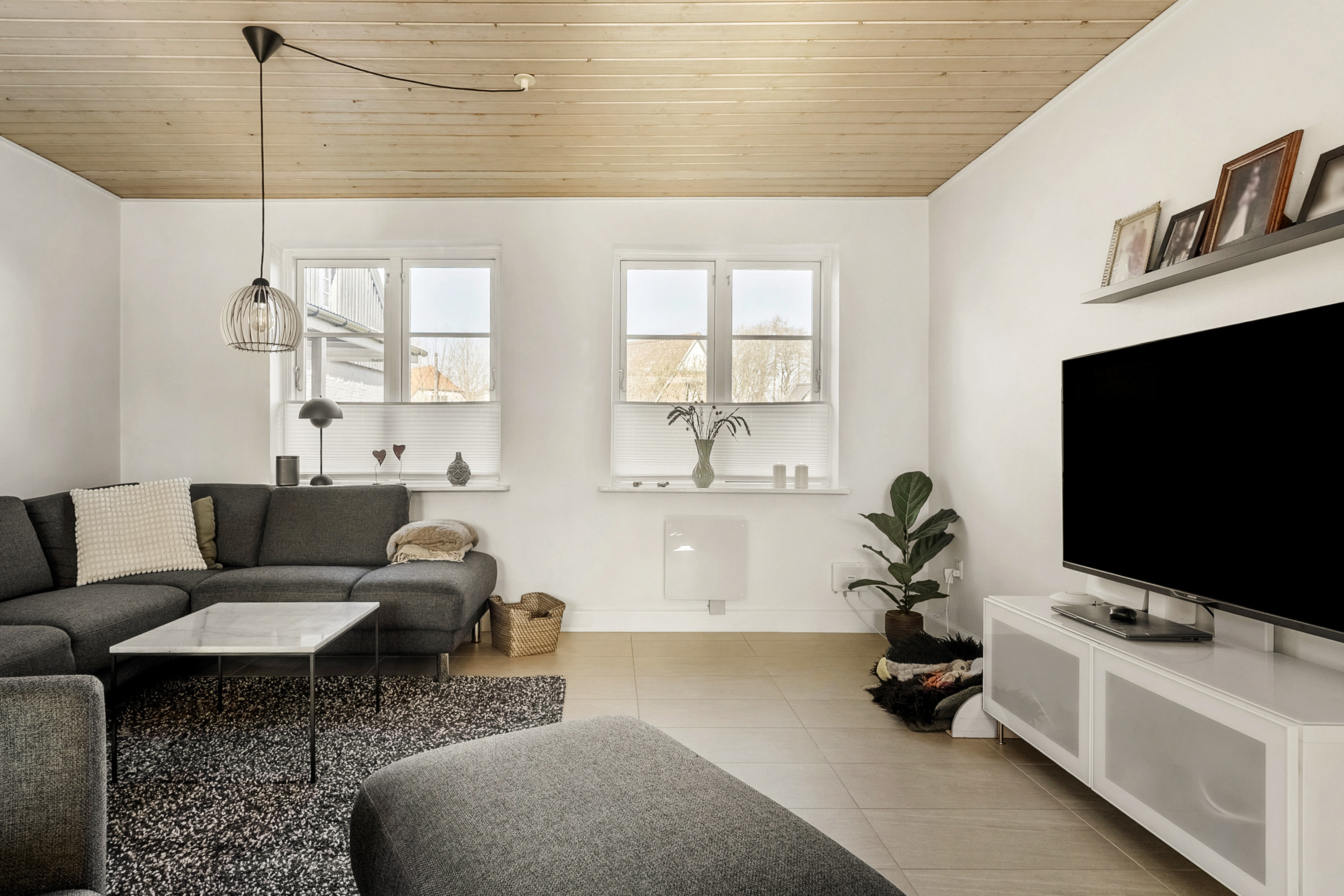 Fremhævet stue billede i fuldskærmstilstand. Billede af Blindgade 5, Tvingstrup, 8700 Horsens