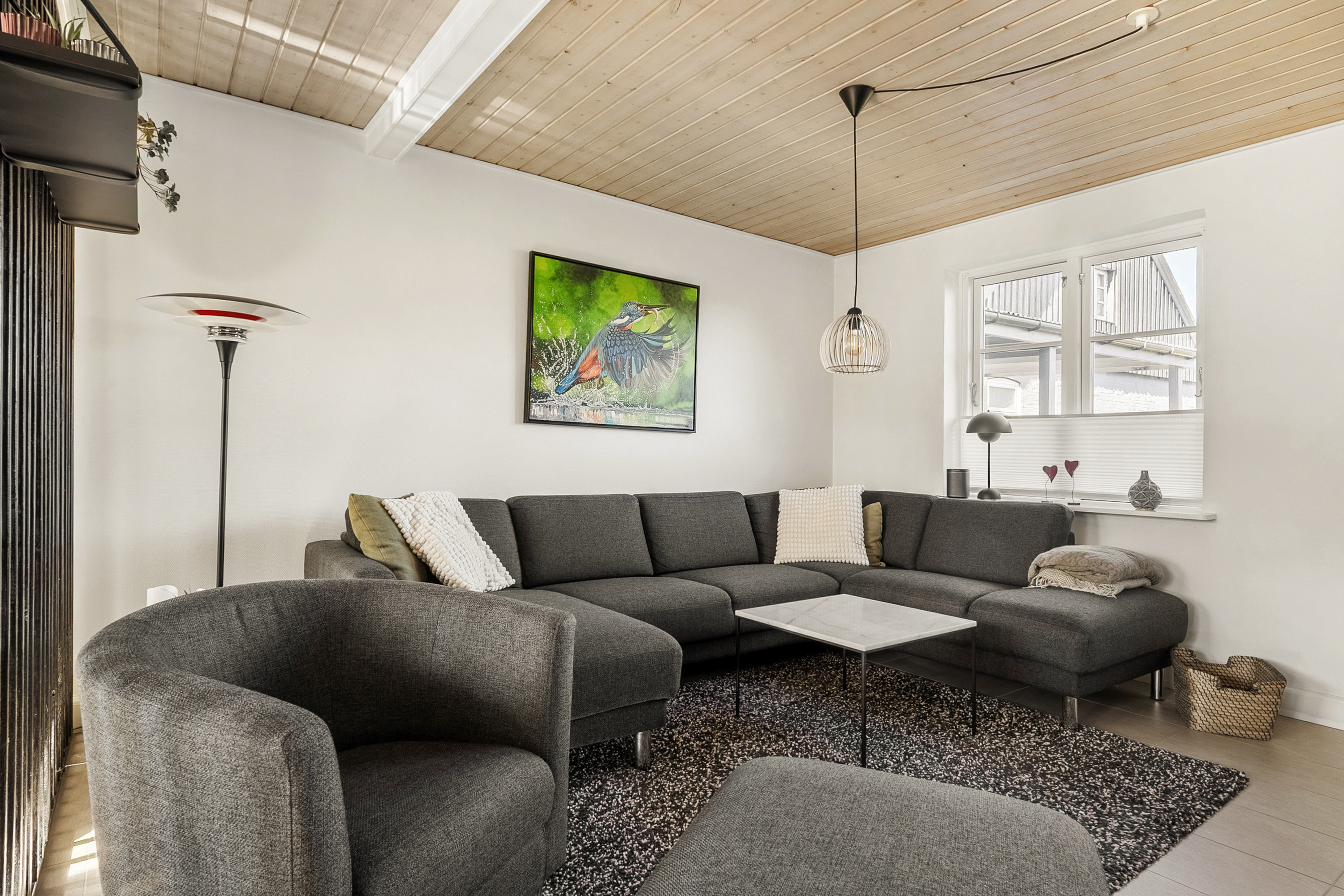 Fremhævet stue billede i fuldskærmstilstand. Billede af Blindgade 5, Tvingstrup, 8700 Horsens