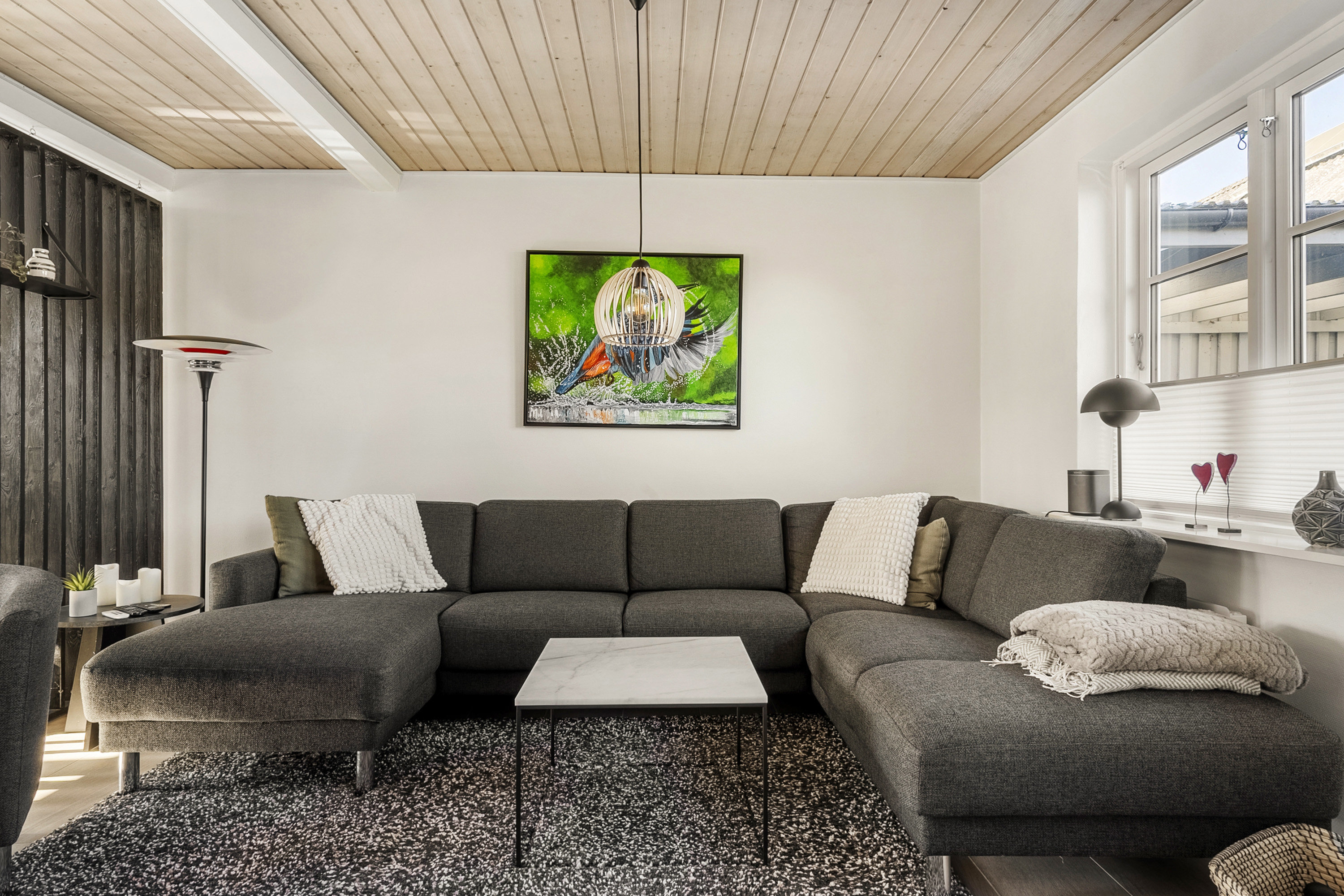 Fremhævet stue billede i fuldskærmstilstand. Billede af Blindgade 5, Tvingstrup, 8700 Horsens