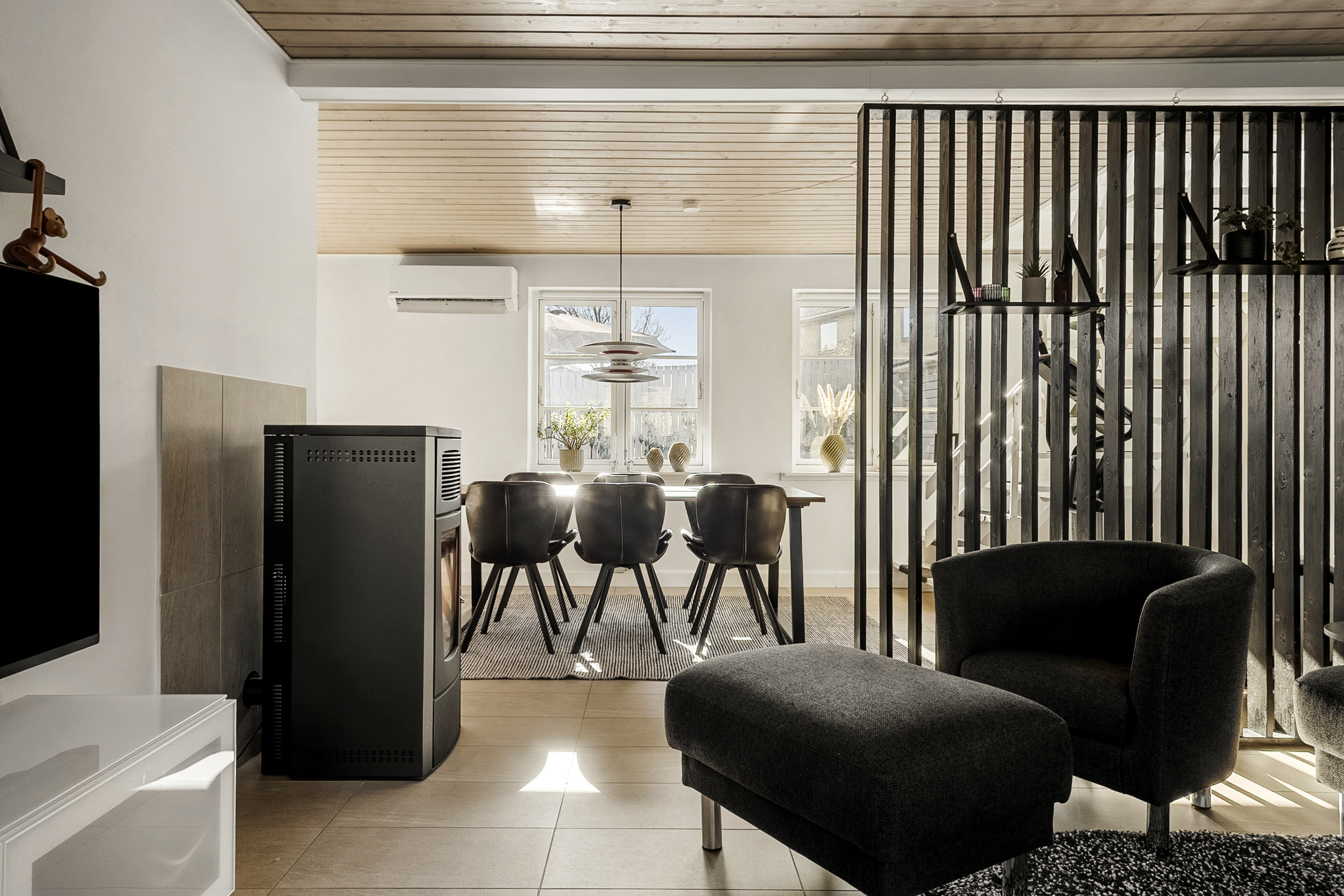 Fremhævet stue billede i fuldskærmstilstand. Billede af Blindgade 5, Tvingstrup, 8700 Horsens