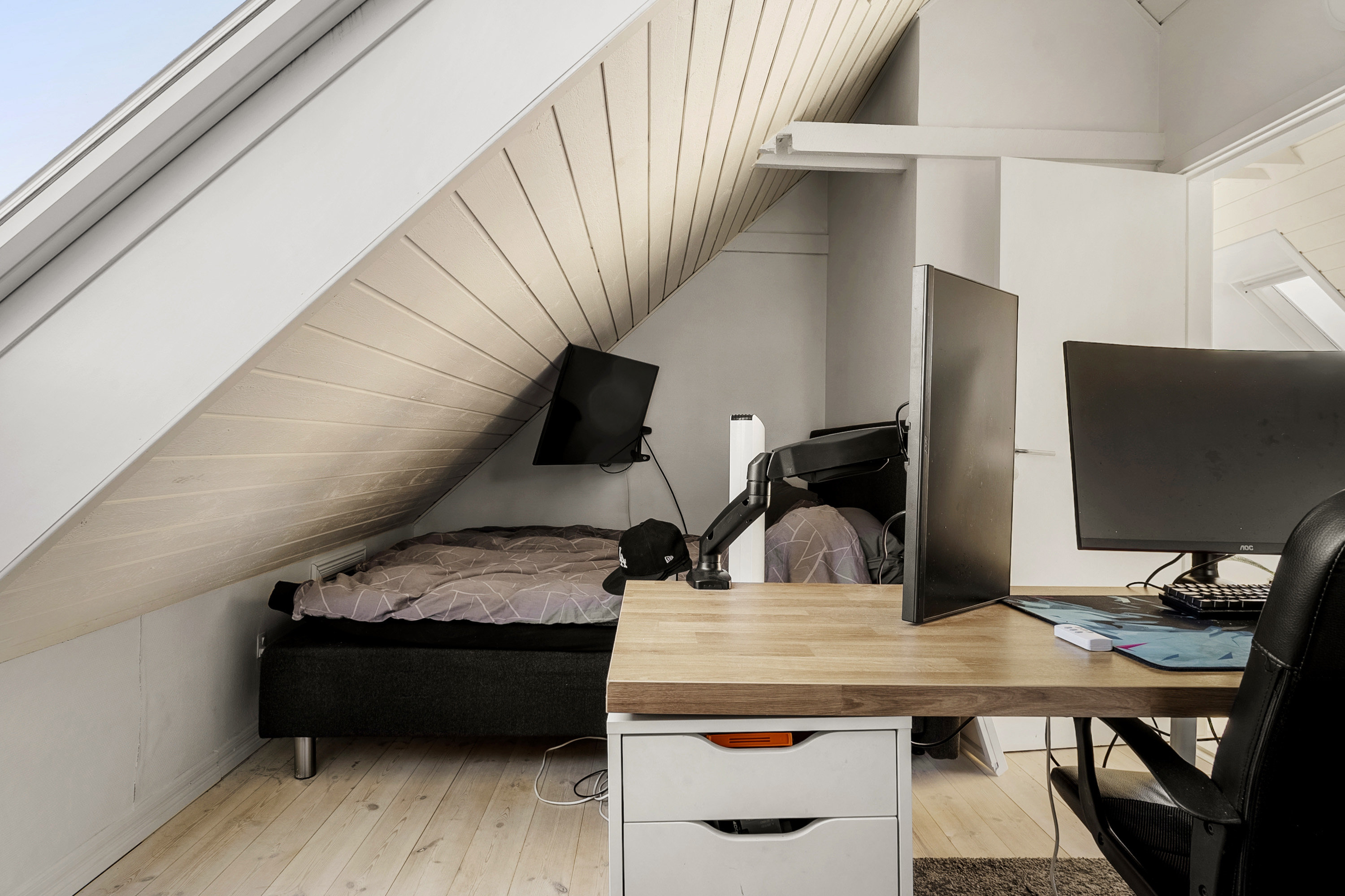 Fremhævet soveværelse billede i fuldskærmstilstand. Billede af Blindgade 5, Tvingstrup, 8700 Horsens