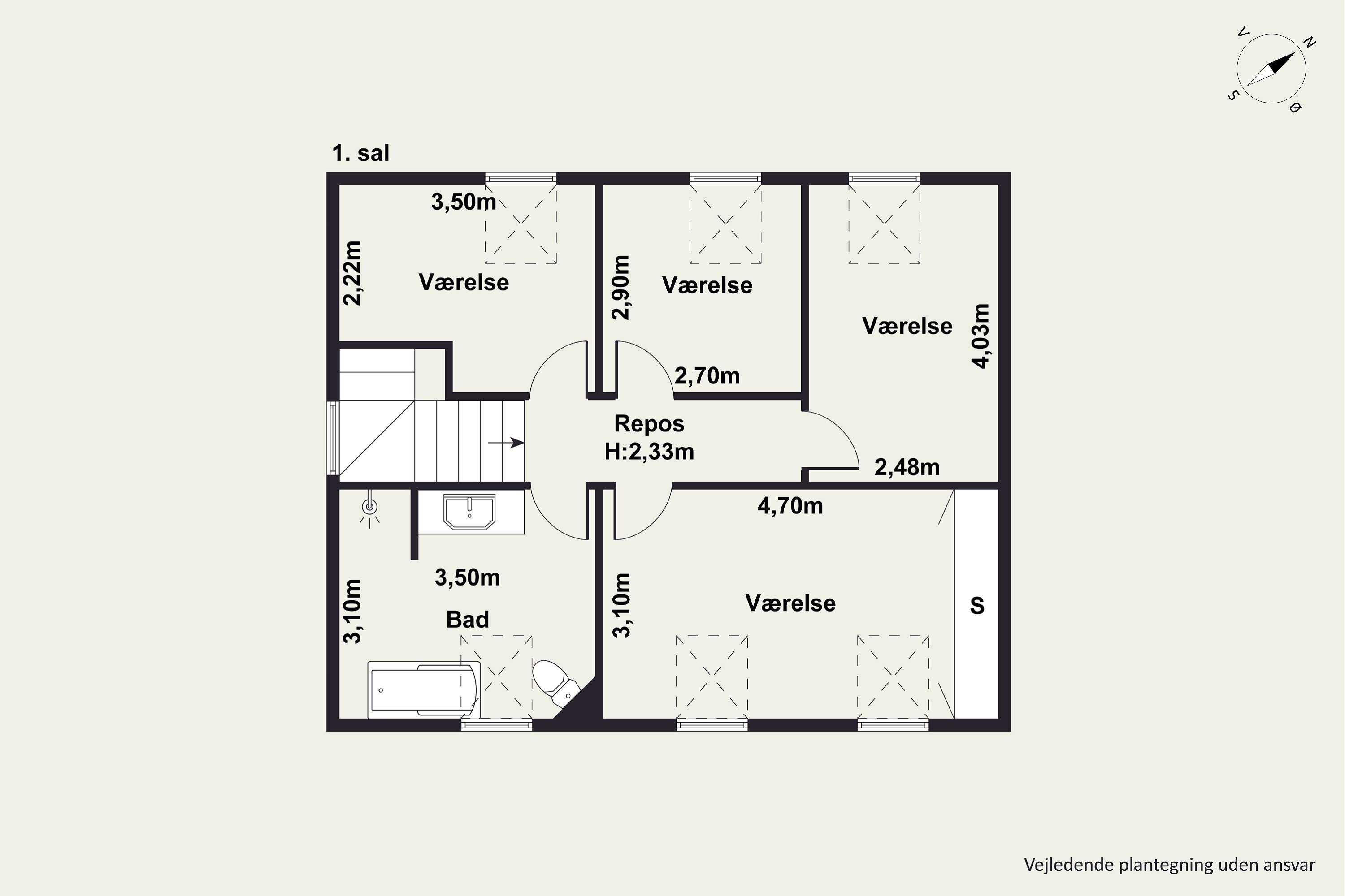 Plantegninger billede af Akacievej 8A, 2791 Dragør