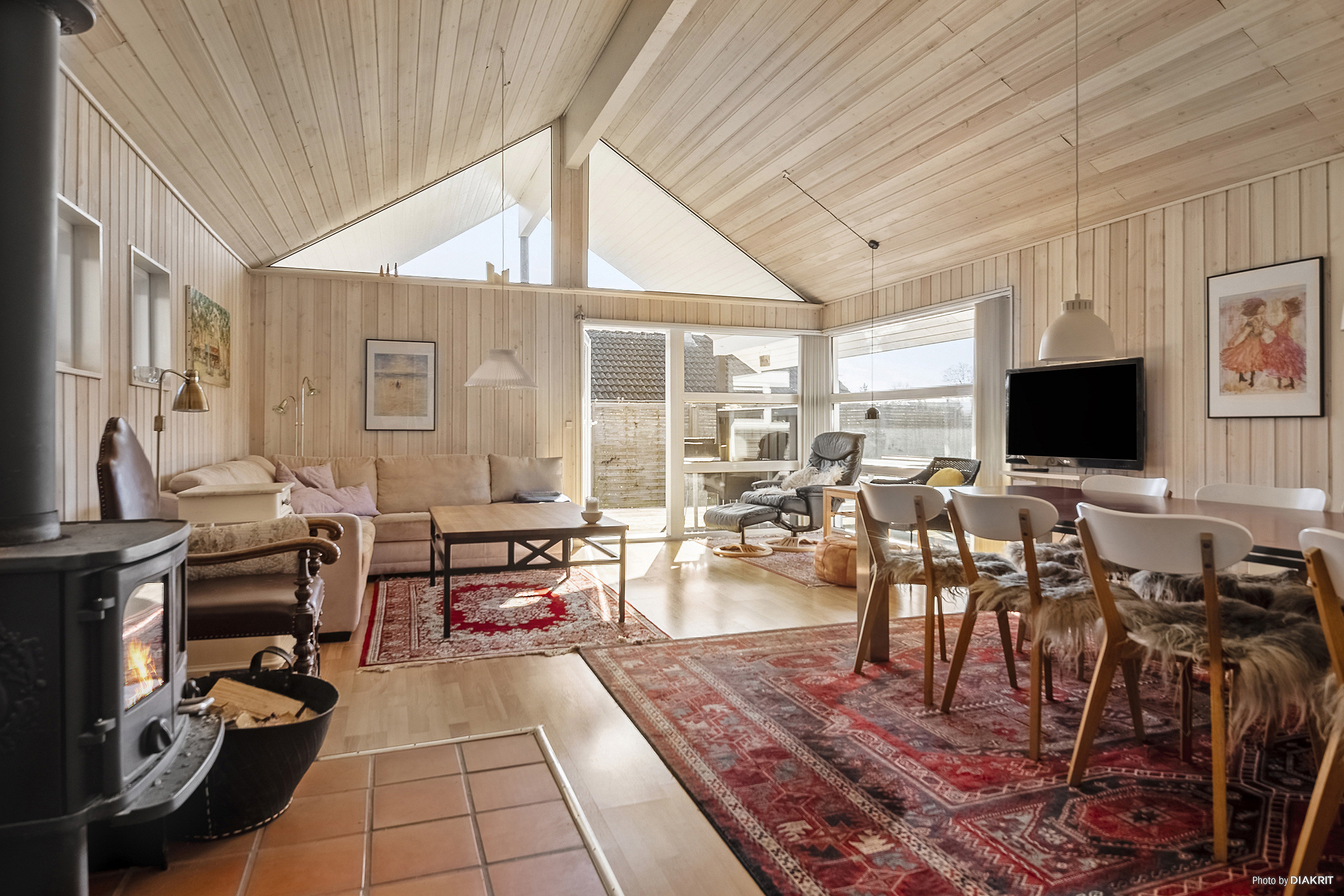 Fremhævet spisestue billede i fuldskærmstilstand. Billede af Agervej 9, Dyngby Strand, 8300 Odder