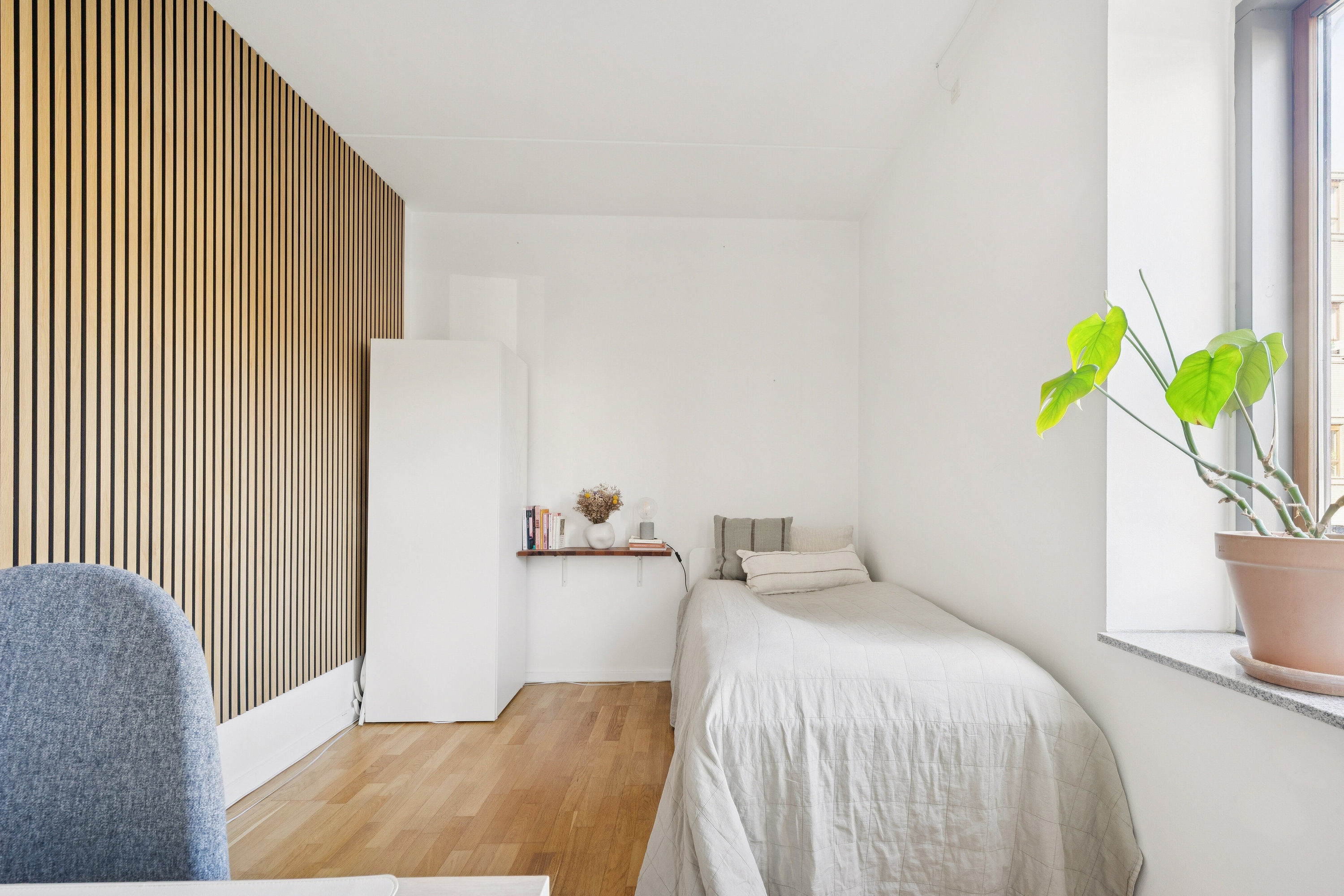 Fremhævet soveværelse billede i fuldskærmstilstand. Billede af Carl Th. Zahles Gade 4, st.. th., 2300 København S