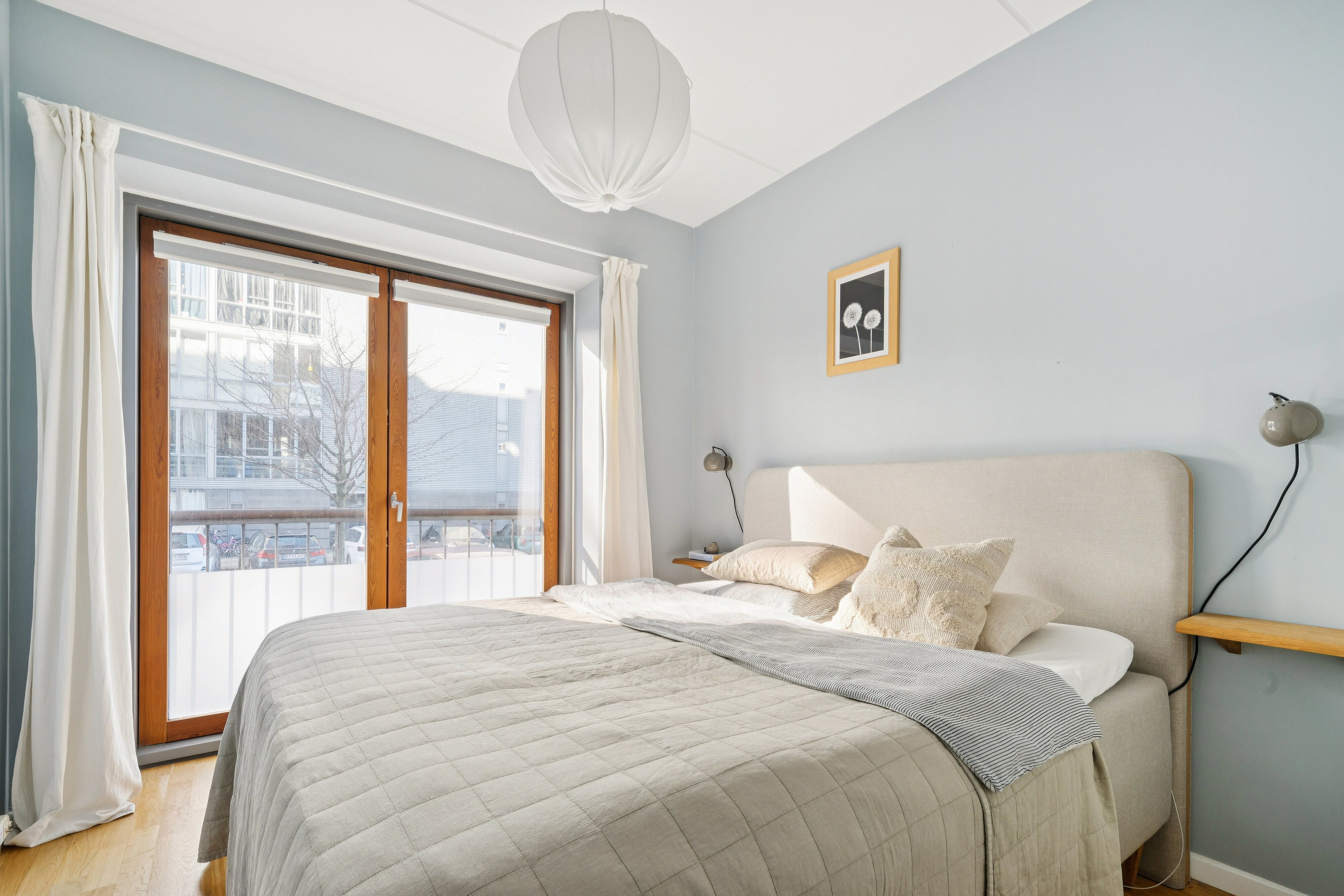 Fremhævet soveværelse billede i fuldskærmstilstand. Billede af Carl Th. Zahles Gade 4, st.. th., 2300 København S