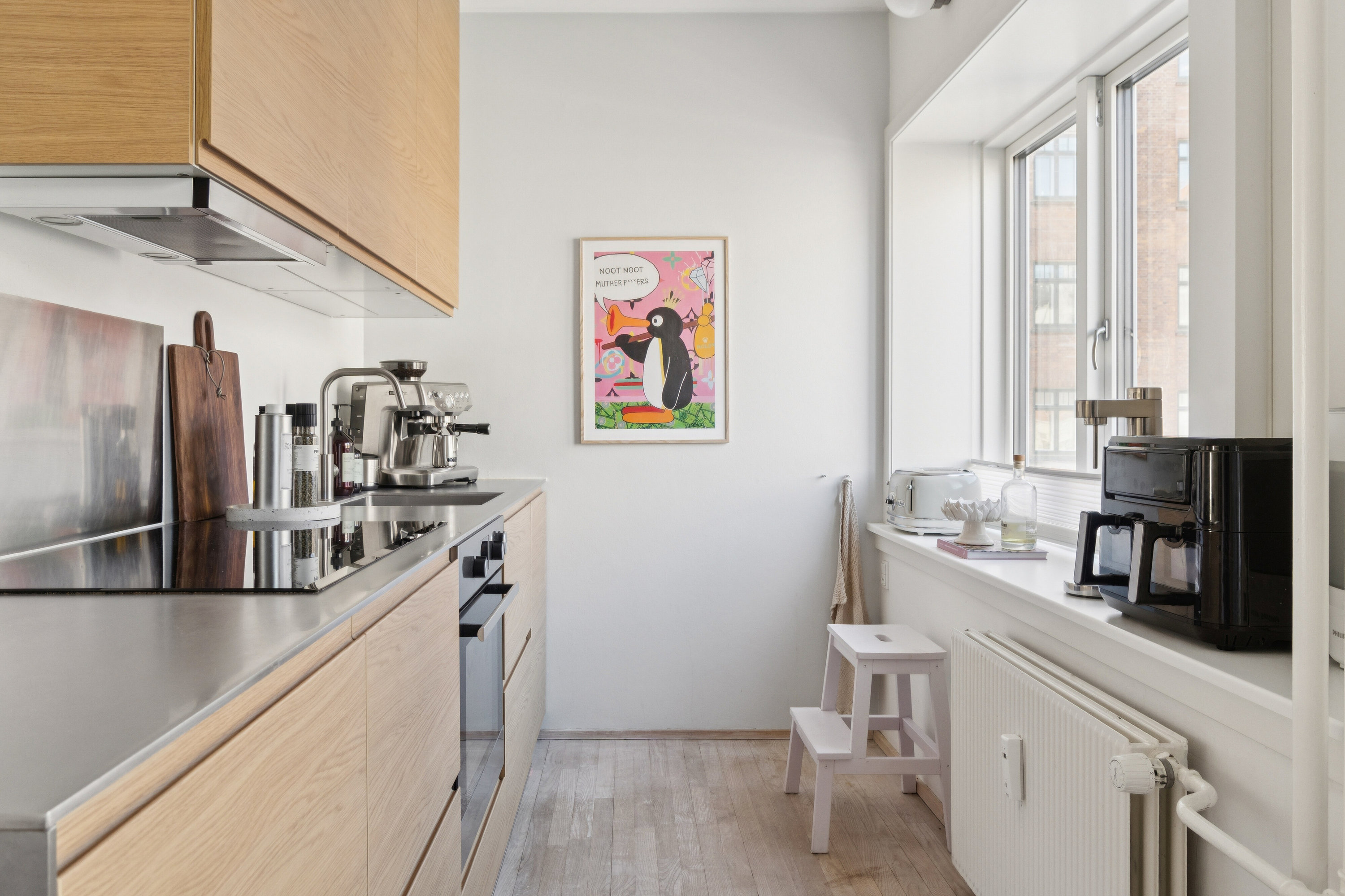 Fremhævet køkken billede i fuldskærmstilstand. Billede af Bergthorasgade 15, 1. 5., 2300 København S