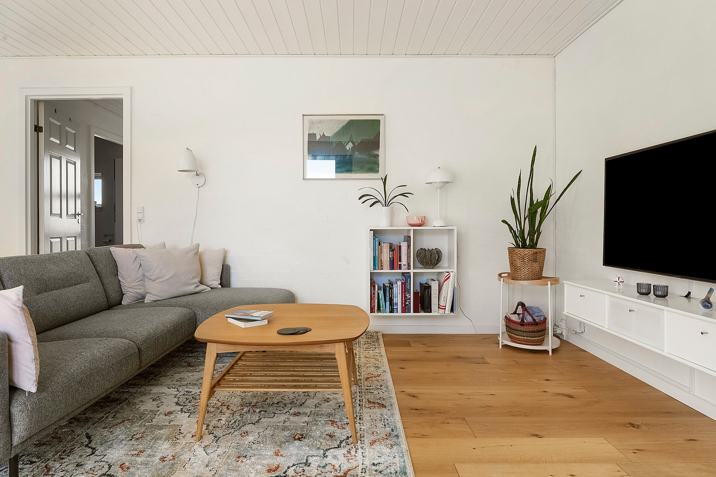 Fremhævet stue billede i fuldskærmstilstand. Billede af Brådhusvej 19, 8700 Horsens