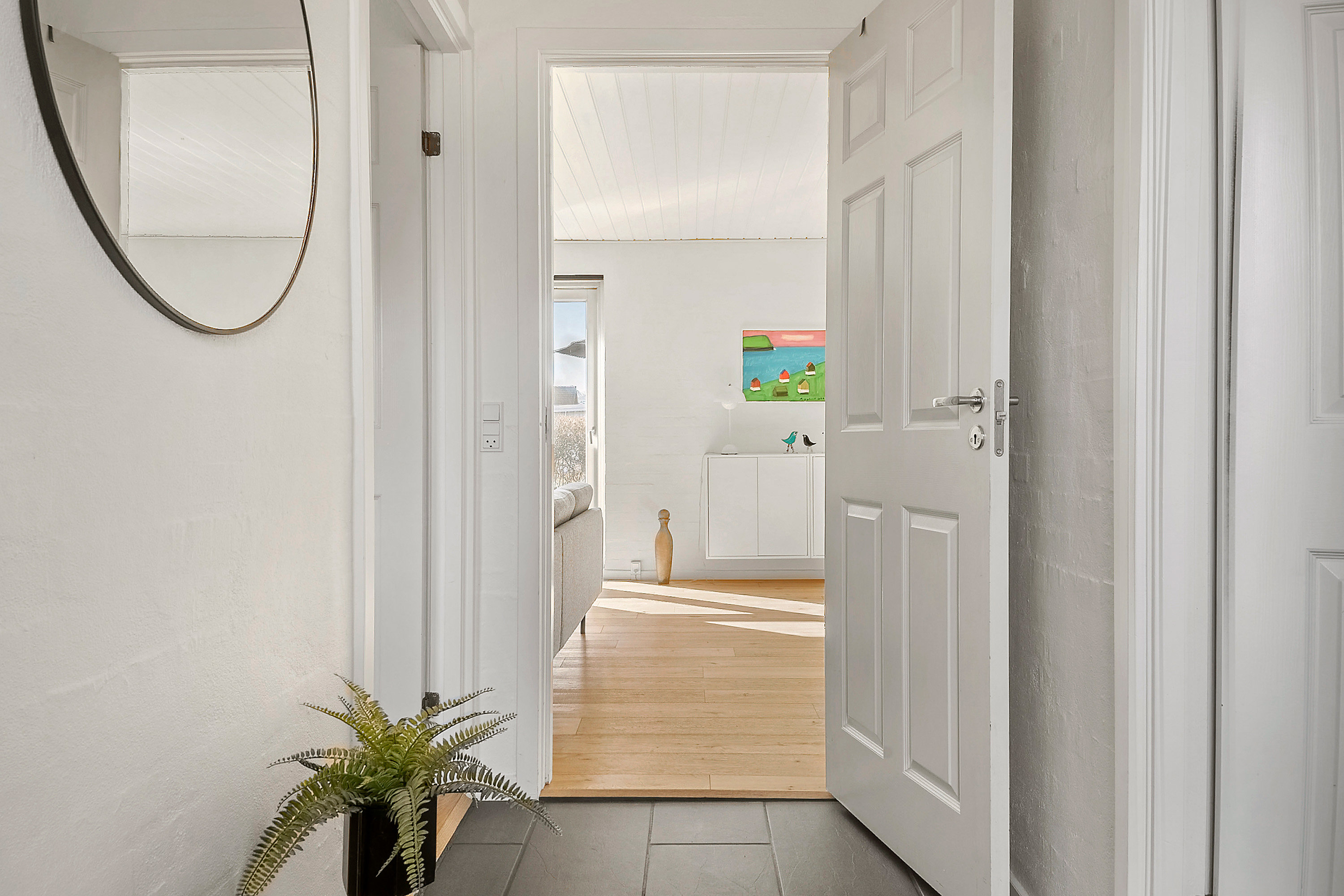 Fremhævet entré billede i fuldskærmstilstand. Billede af Brådhusvej 19, 8700 Horsens