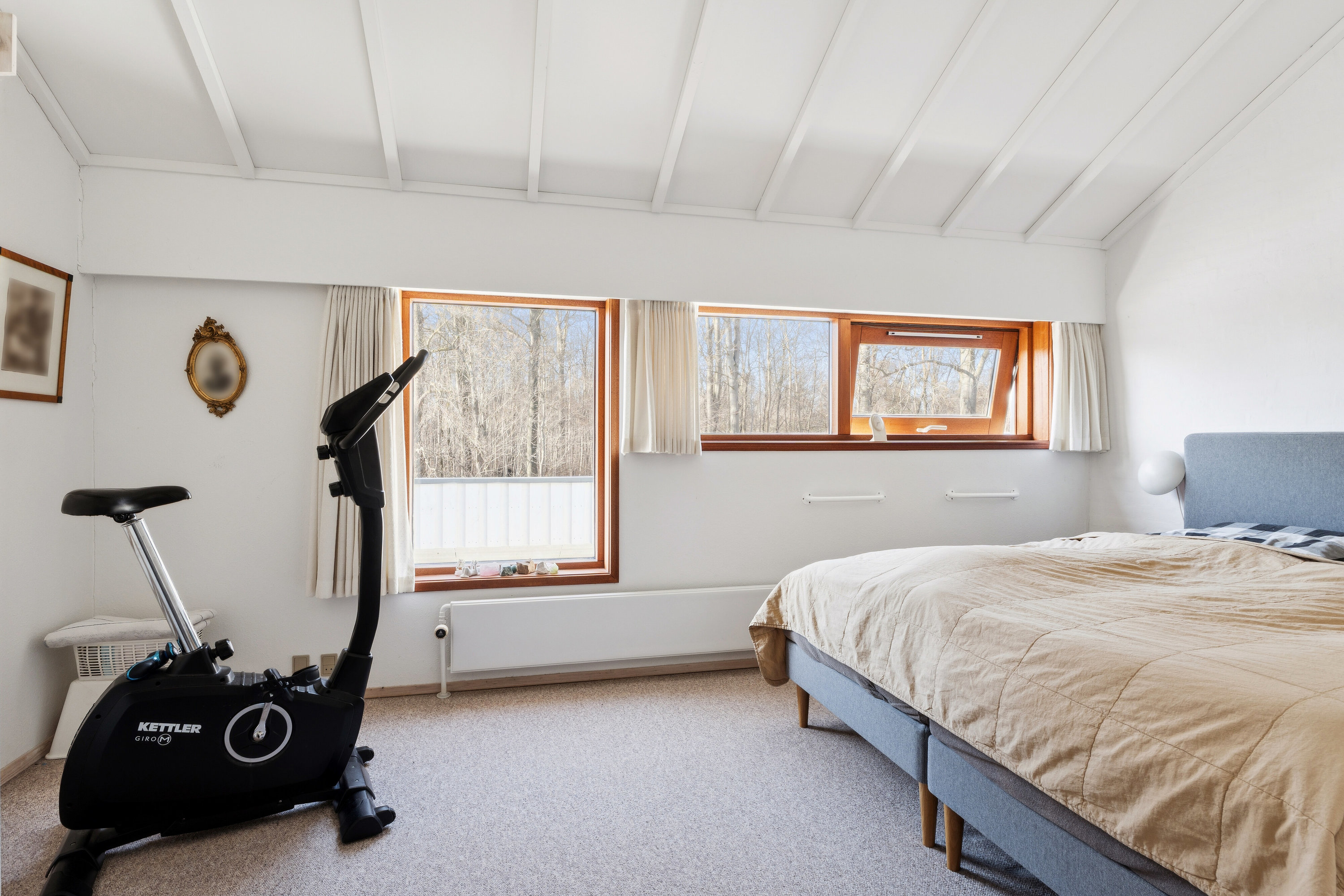 Fremhævet soveværelse billede i fuldskærmstilstand. Billede af Zoarparken 8, 3480 Fredensborg