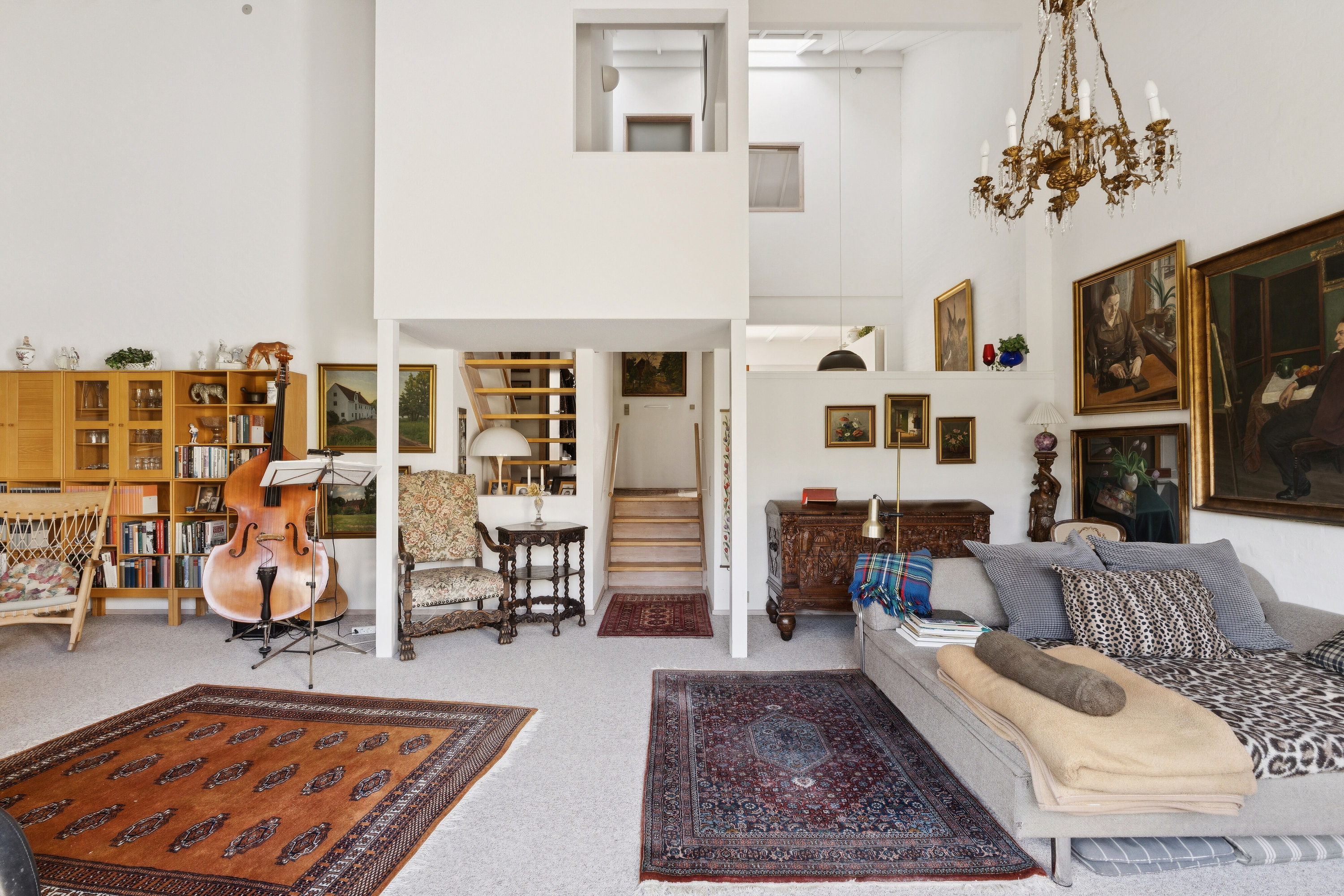 Fremhævet stue billede i fuldskærmstilstand. Billede af Zoarparken 8, 3480 Fredensborg