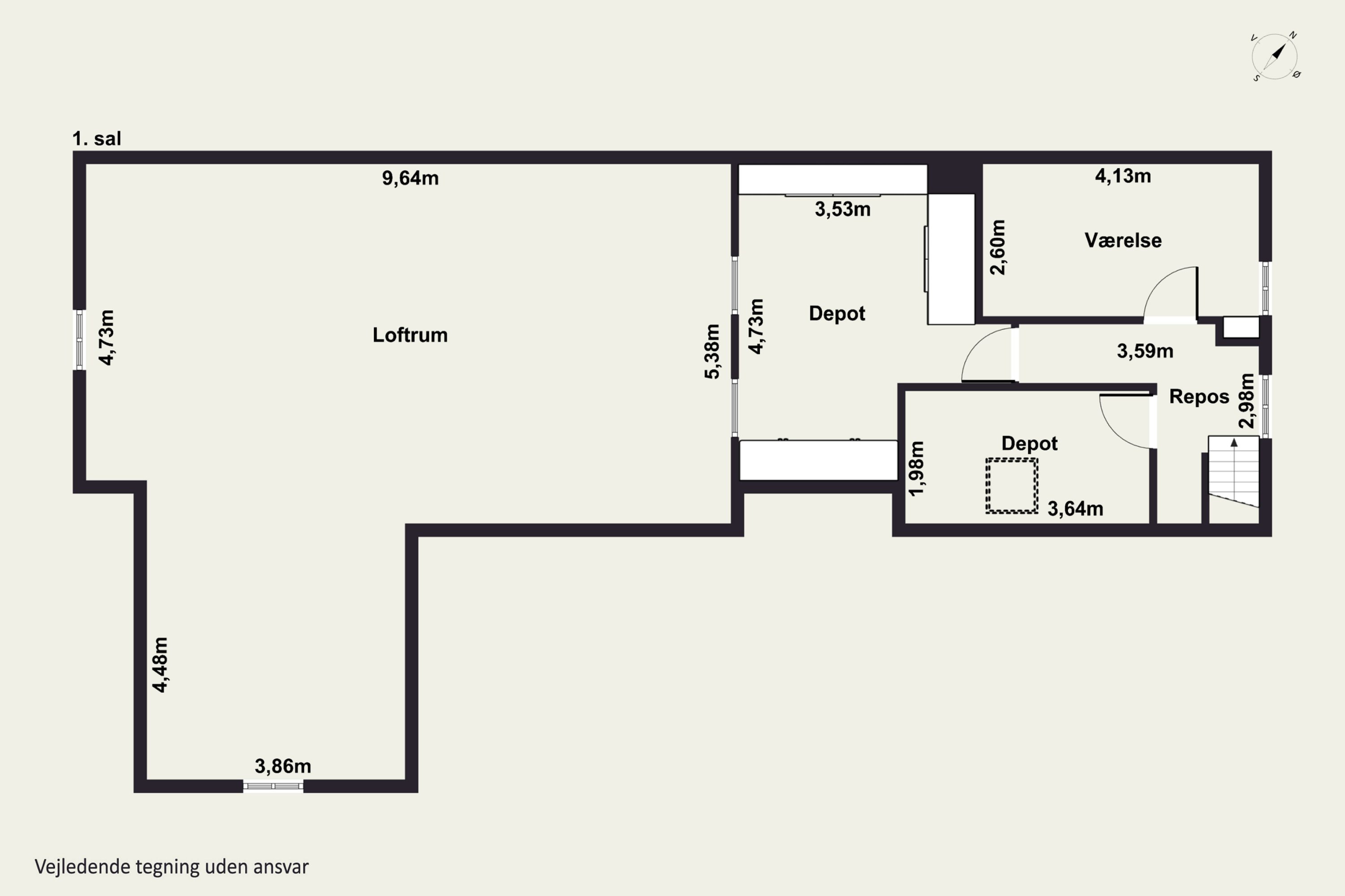 Plantegninger billede af Ilbro Byvej 108, 9800 Hjørring