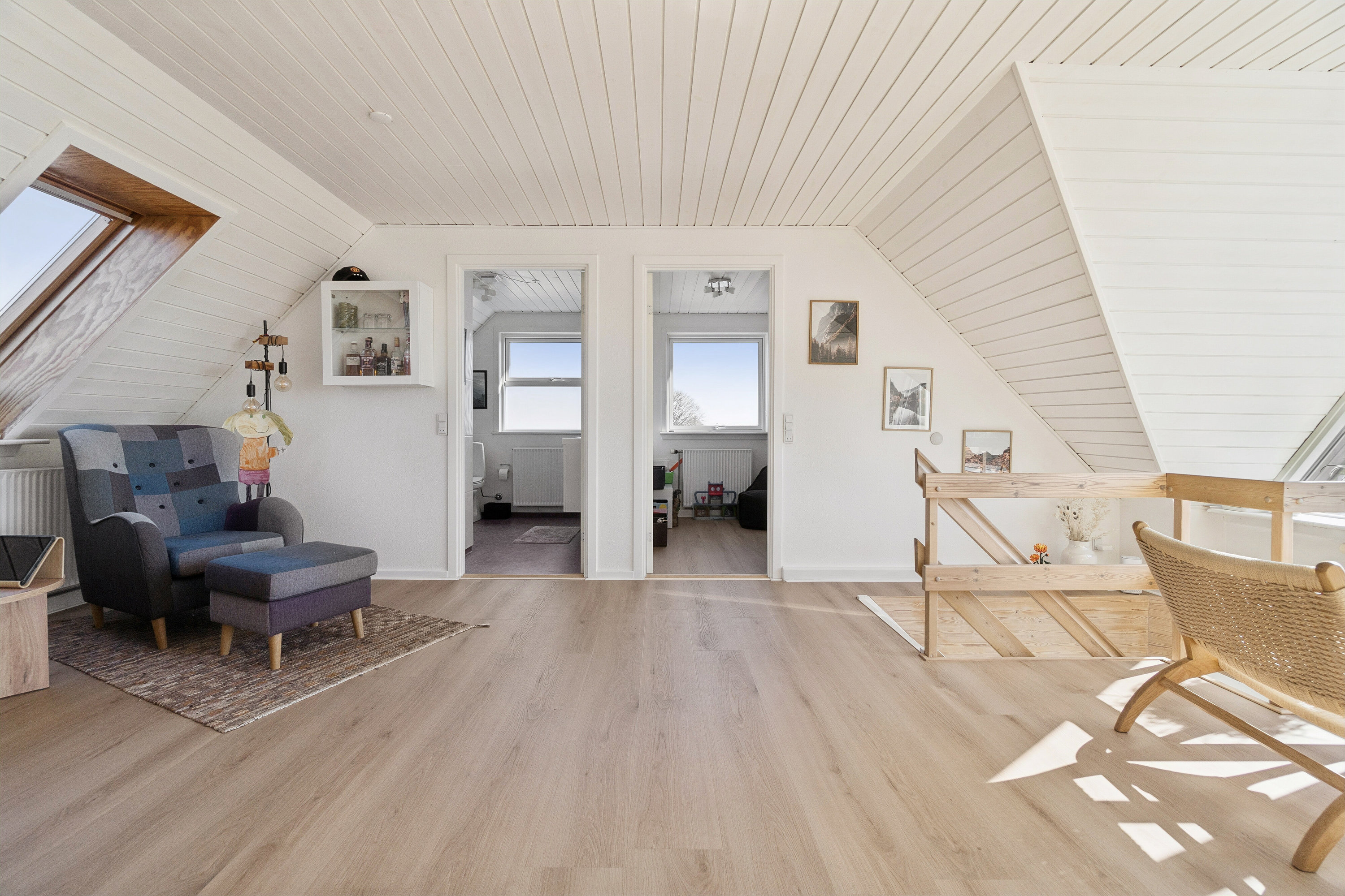 Fremhævet stue billede i fuldskærmstilstand. Billede af Fjordlystvej 24, 7700 Thisted