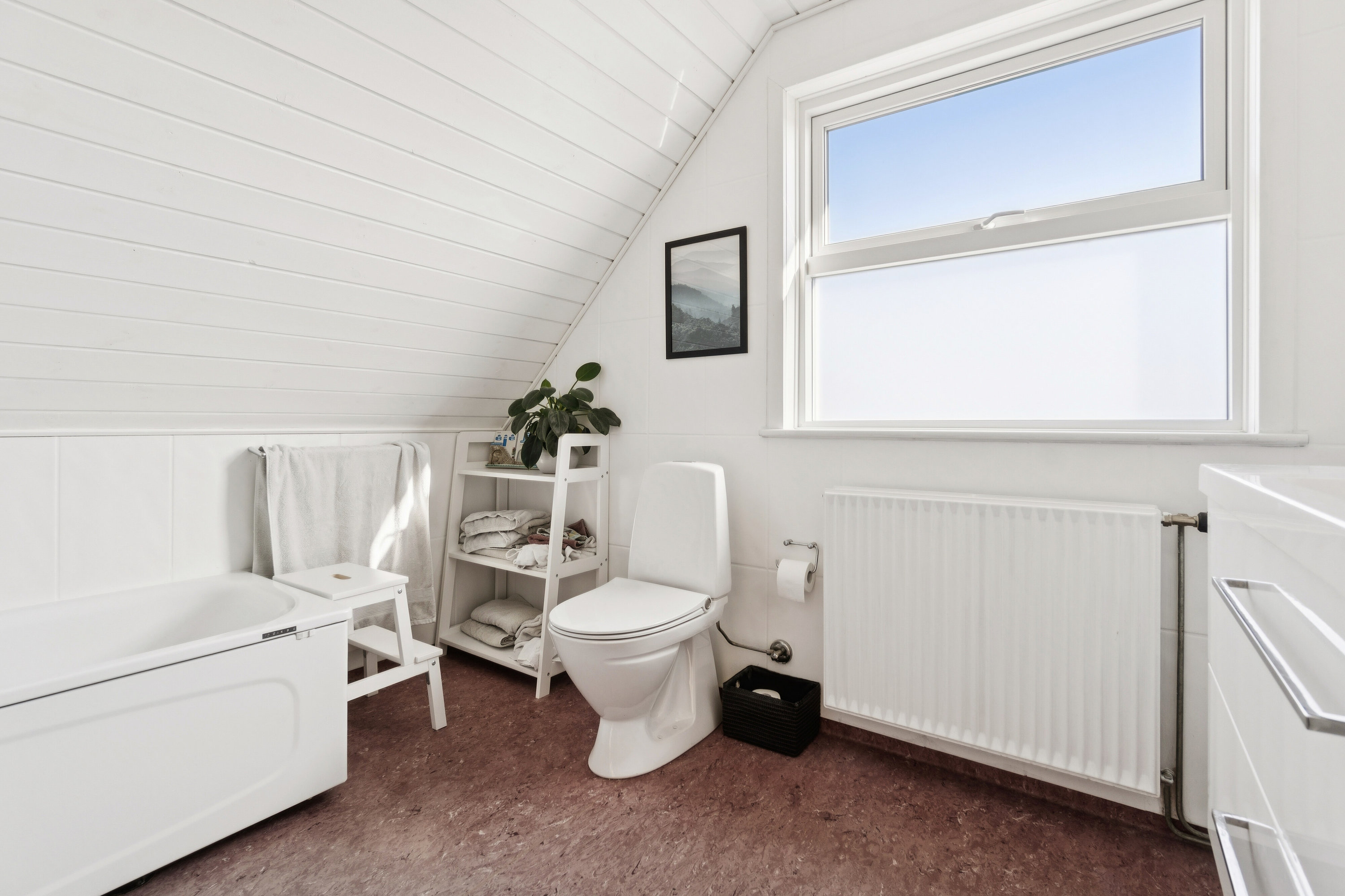 Fremhævet badeværelse billede i fuldskærmstilstand. Billede af Fjordlystvej 24, 7700 Thisted