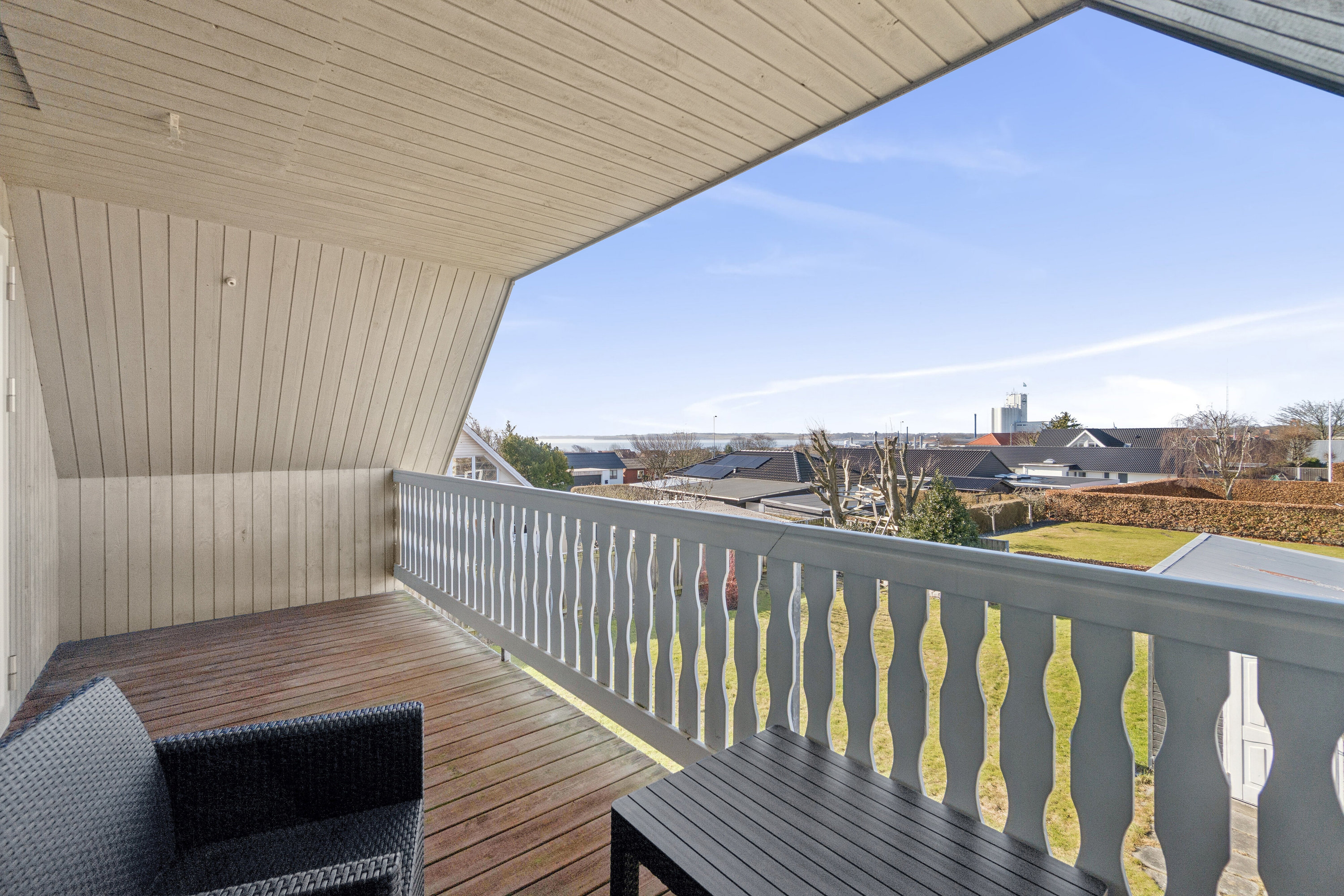 Fremhævet altan billede i fuldskærmstilstand. Billede af Fjordlystvej 24, 7700 Thisted