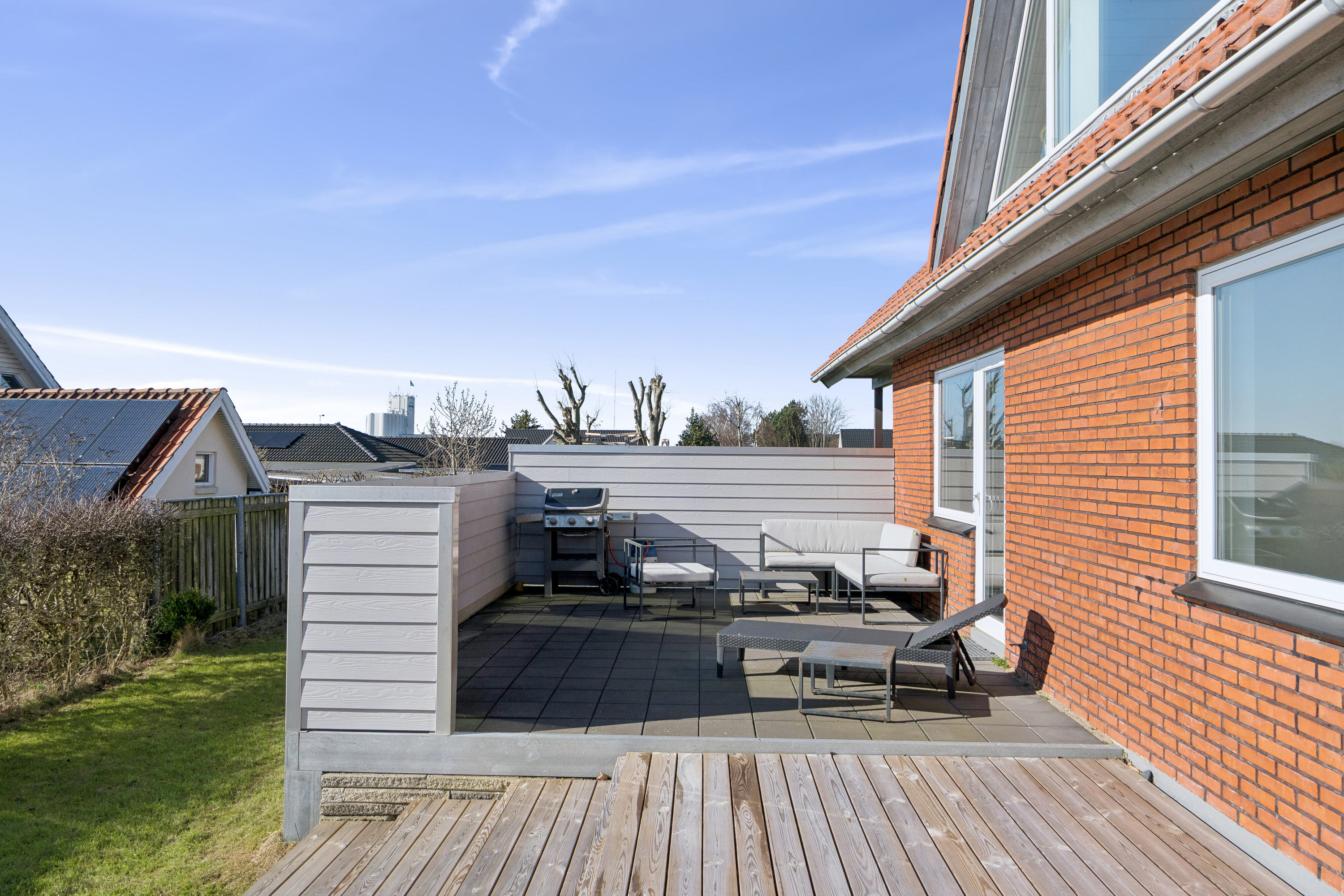 Fremhævet terrasse billede i fuldskærmstilstand. Billede af Fjordlystvej 24, 7700 Thisted