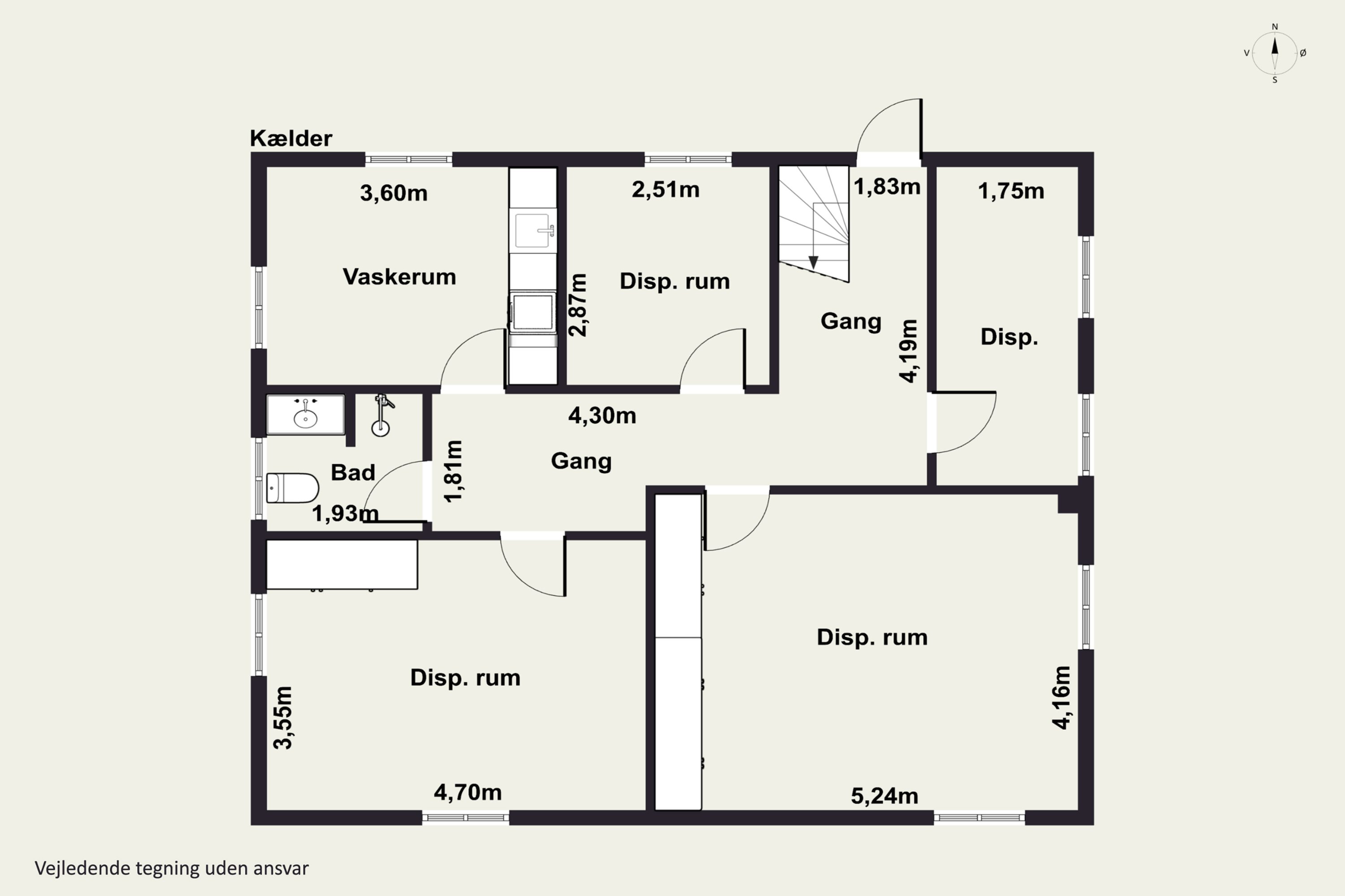 Plantegninger billede af Hjortekærsvej 119A, 2800 Kongens Lyngby