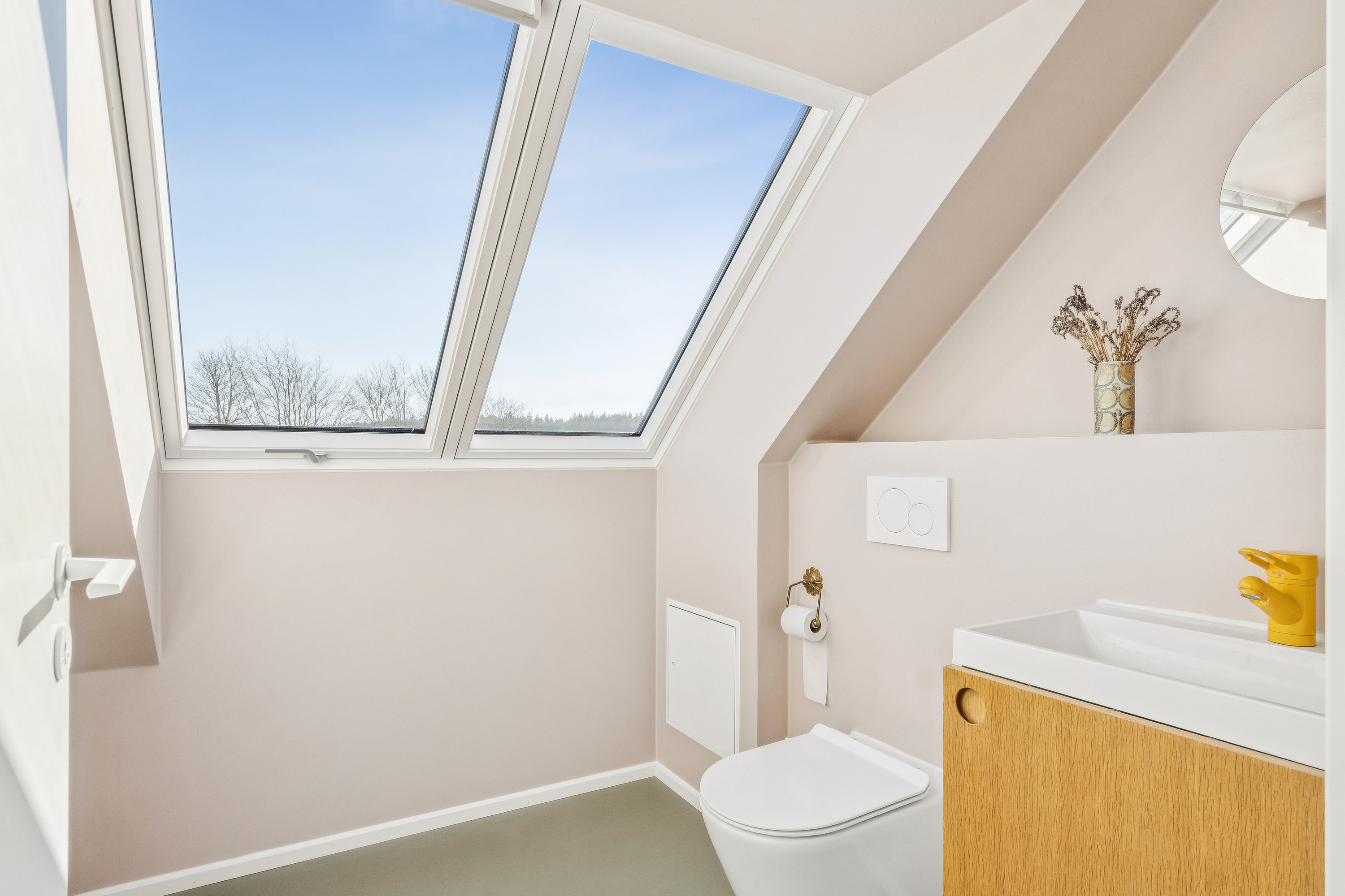 Fremhævet badeværelse billede i fuldskærmstilstand. Billede af Vestre Allé 23, 8600 Silkeborg