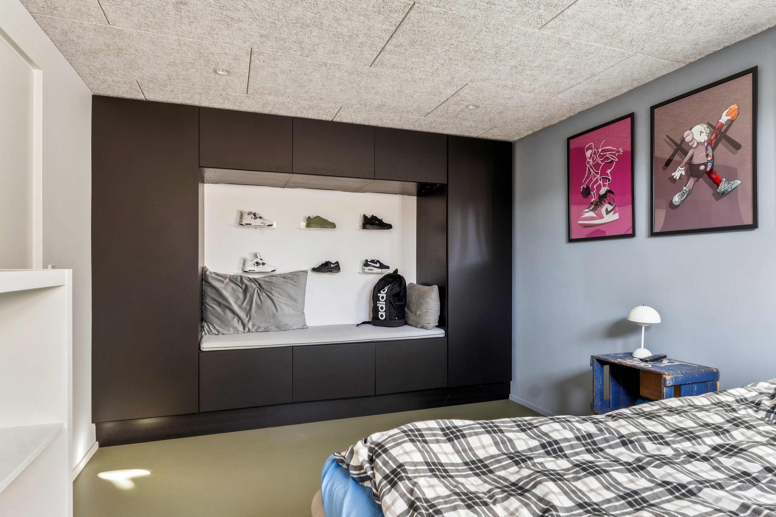 Fremhævet soveværelse billede i fuldskærmstilstand. Billede af Vestre Allé 23, 8600 Silkeborg