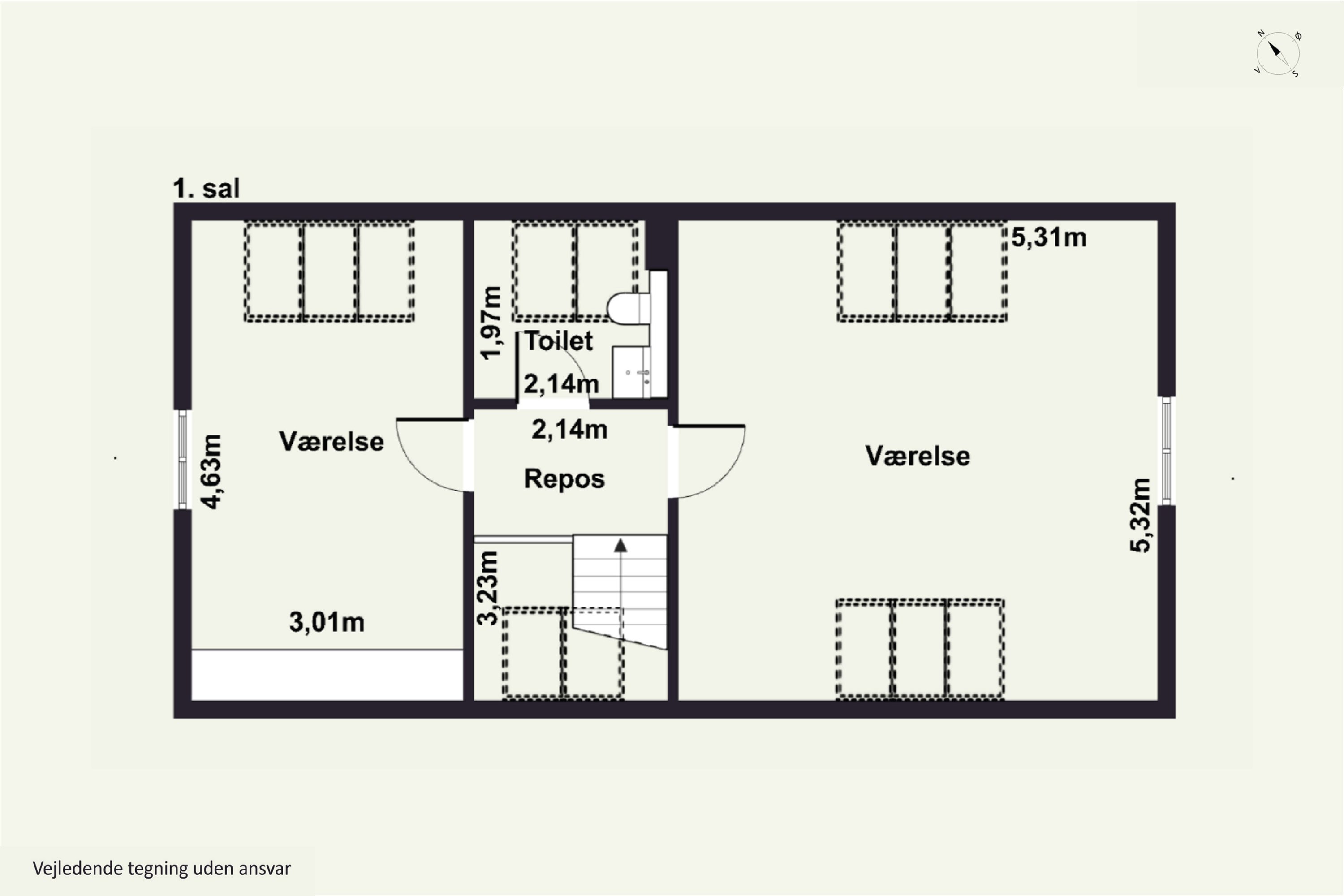 Plantegninger billede af Vestre Allé 23, 8600 Silkeborg