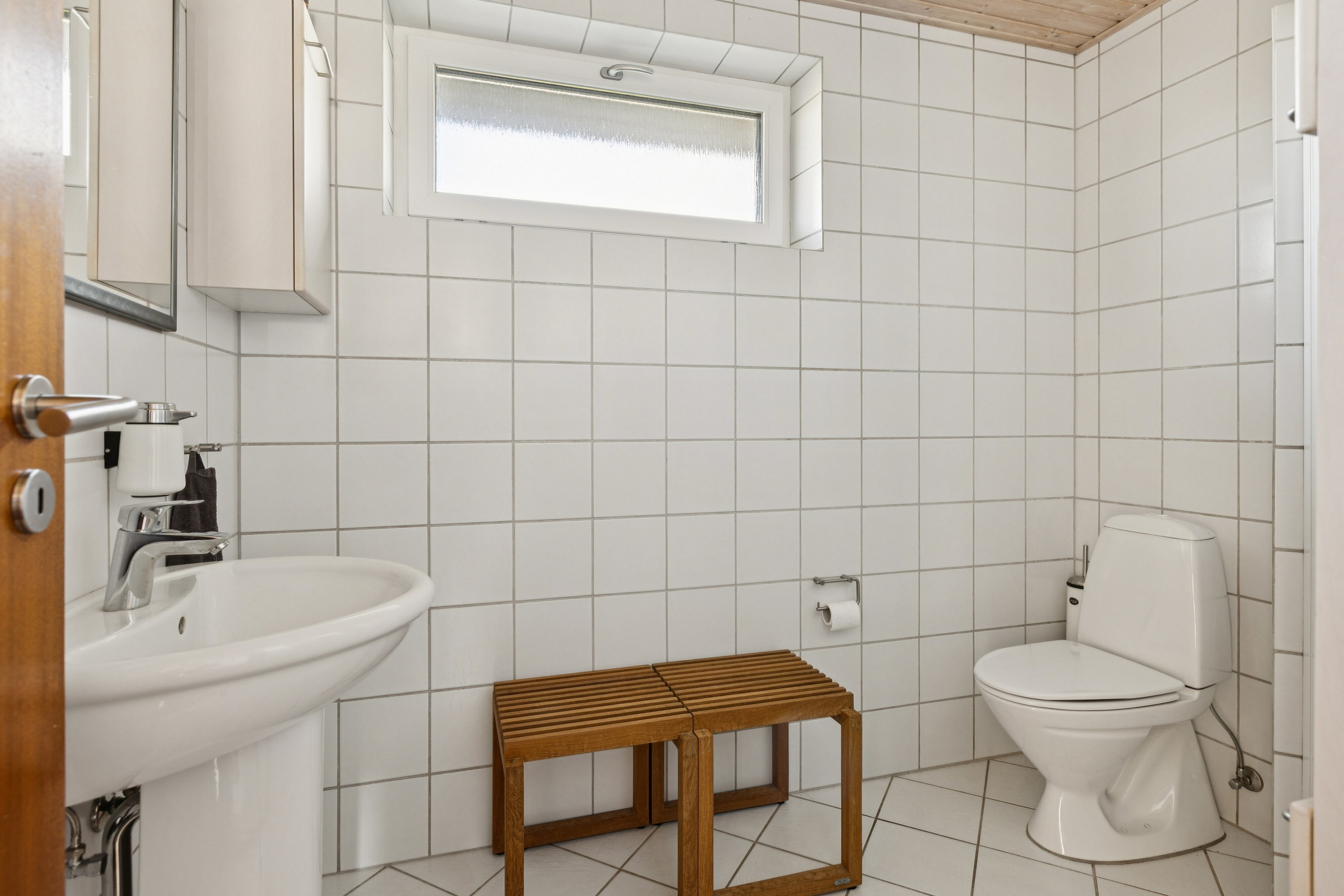 Fremhævet badeværelse billede i fuldskærmstilstand. Billede af Linievej 9, 4760 Vordingborg