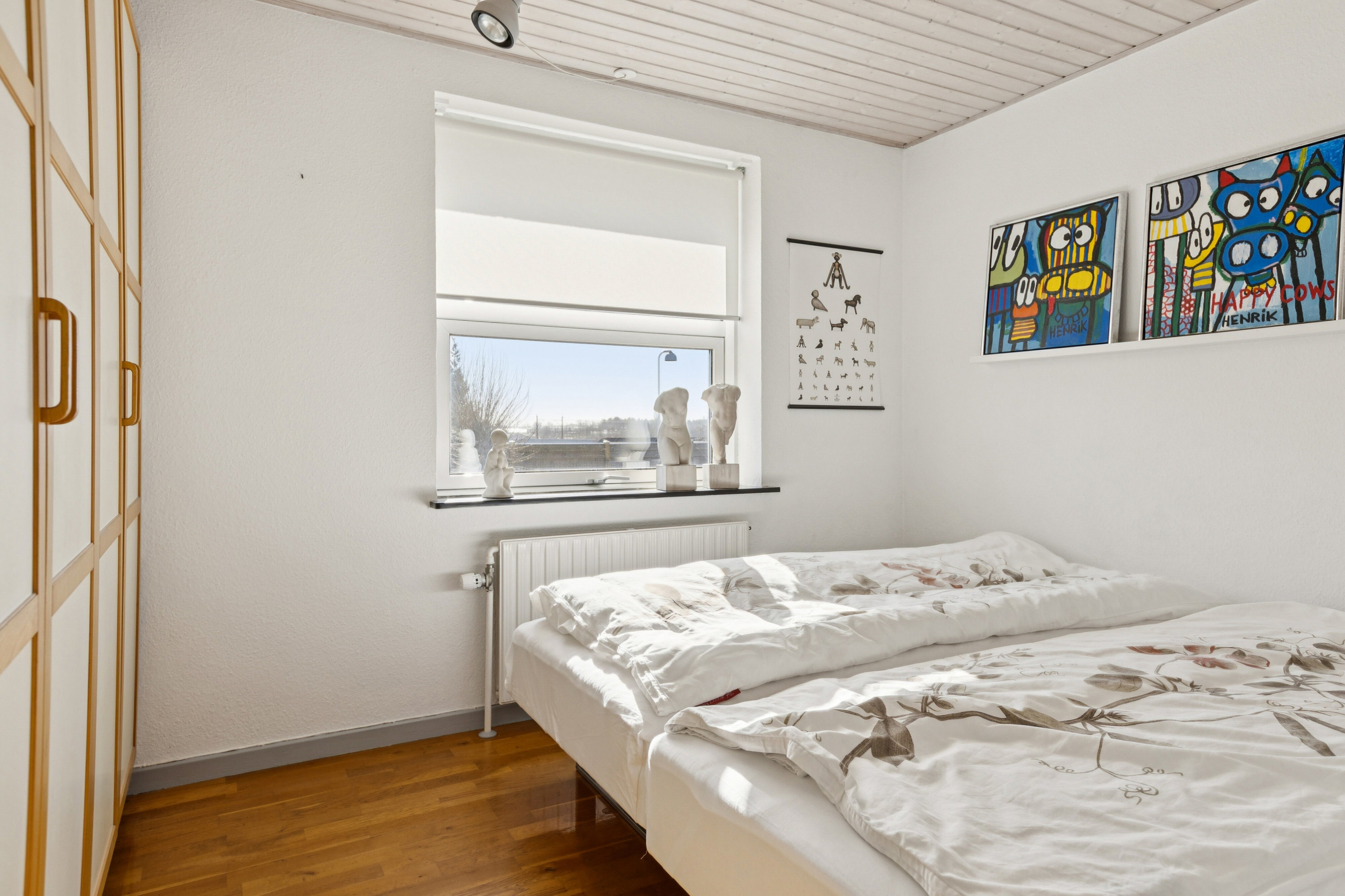 Fremhævet soveværelse billede i fuldskærmstilstand. Billede af Linievej 9, 4760 Vordingborg