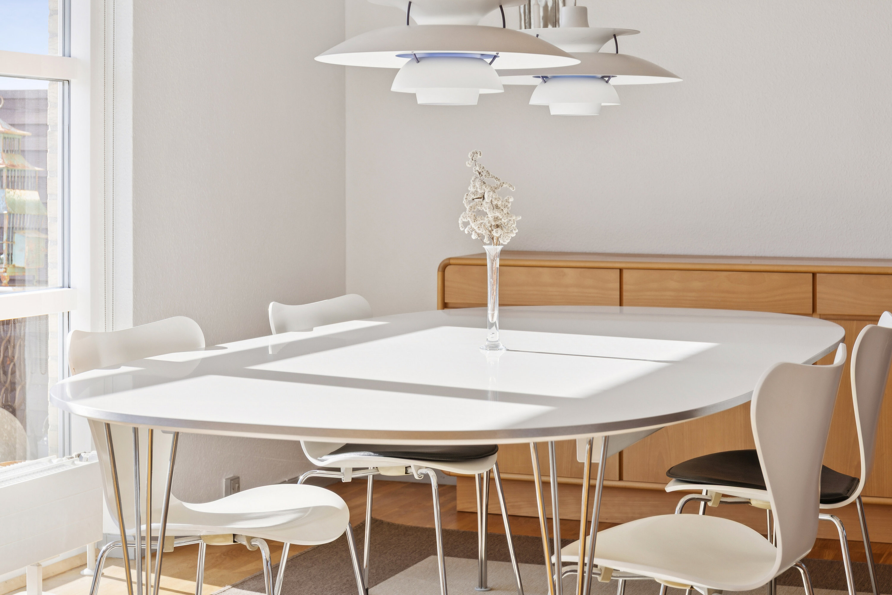 Fremhævet spisestue billede i fuldskærmstilstand. Billede af Linievej 9, 4760 Vordingborg