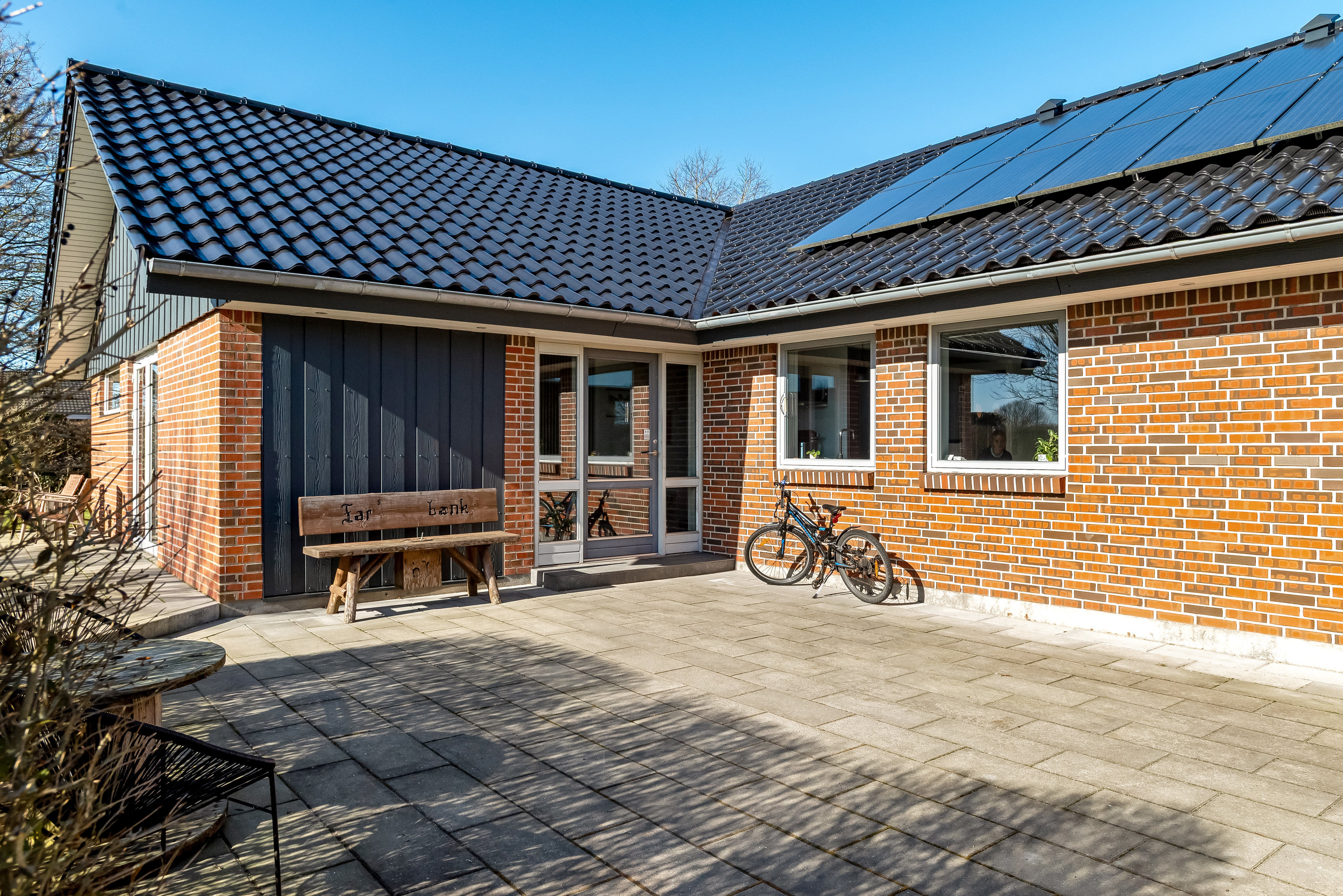 Fremhævet terrasse billede i fuldskærmstilstand. Billede af Bannestrupparken 11, Tvis, 7500 Holstebro